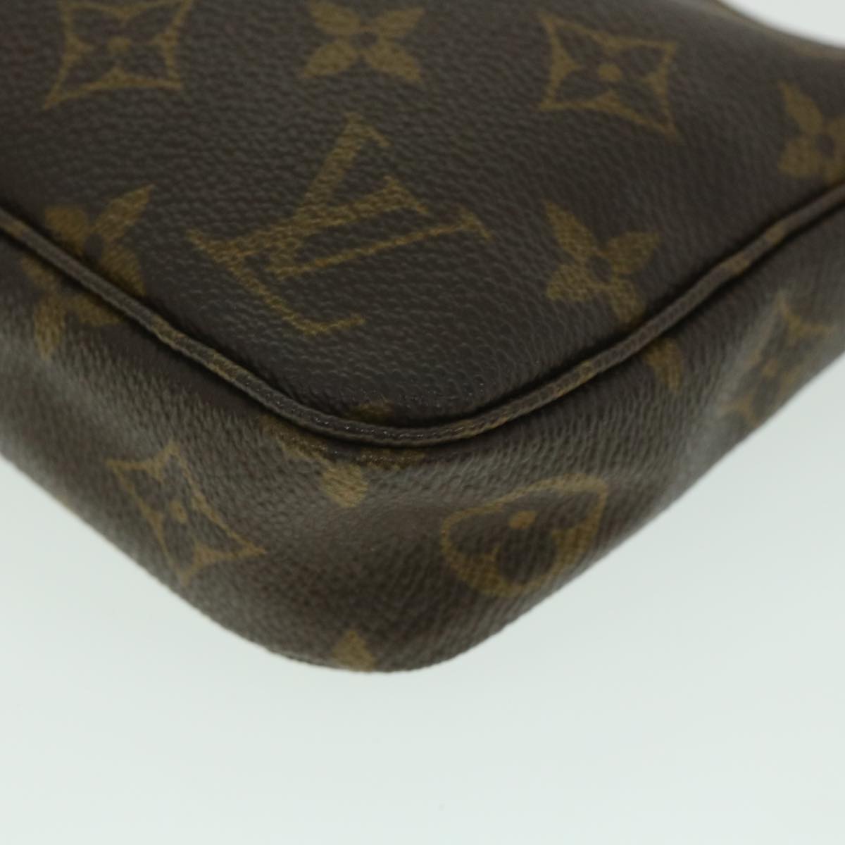 LOUIS VUITTON Monogram Pochette Accessoires Pouch M51980 LV Auth yk8852