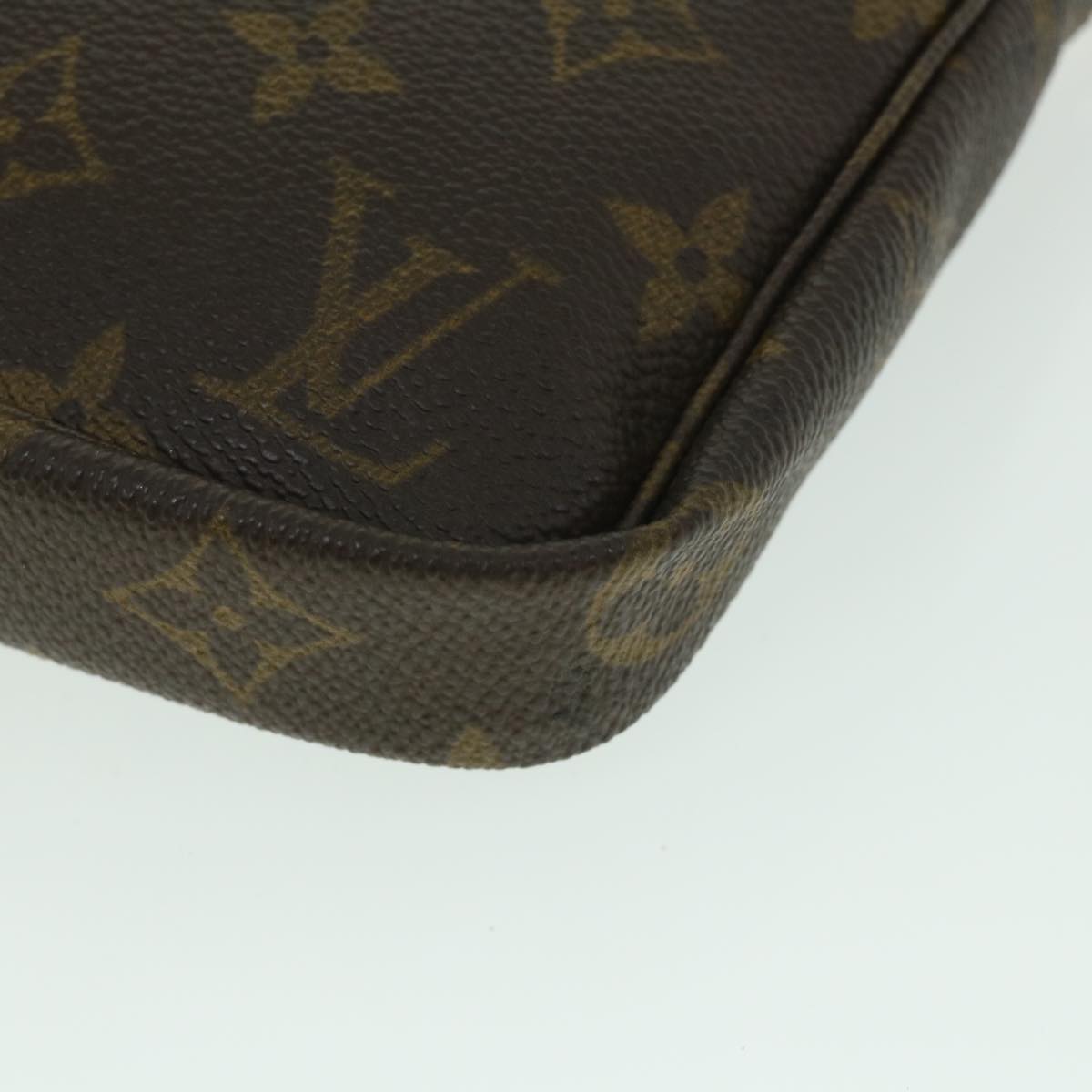 LOUIS VUITTON Monogram Pochette Accessoires Pouch M51980 LV Auth yk8852