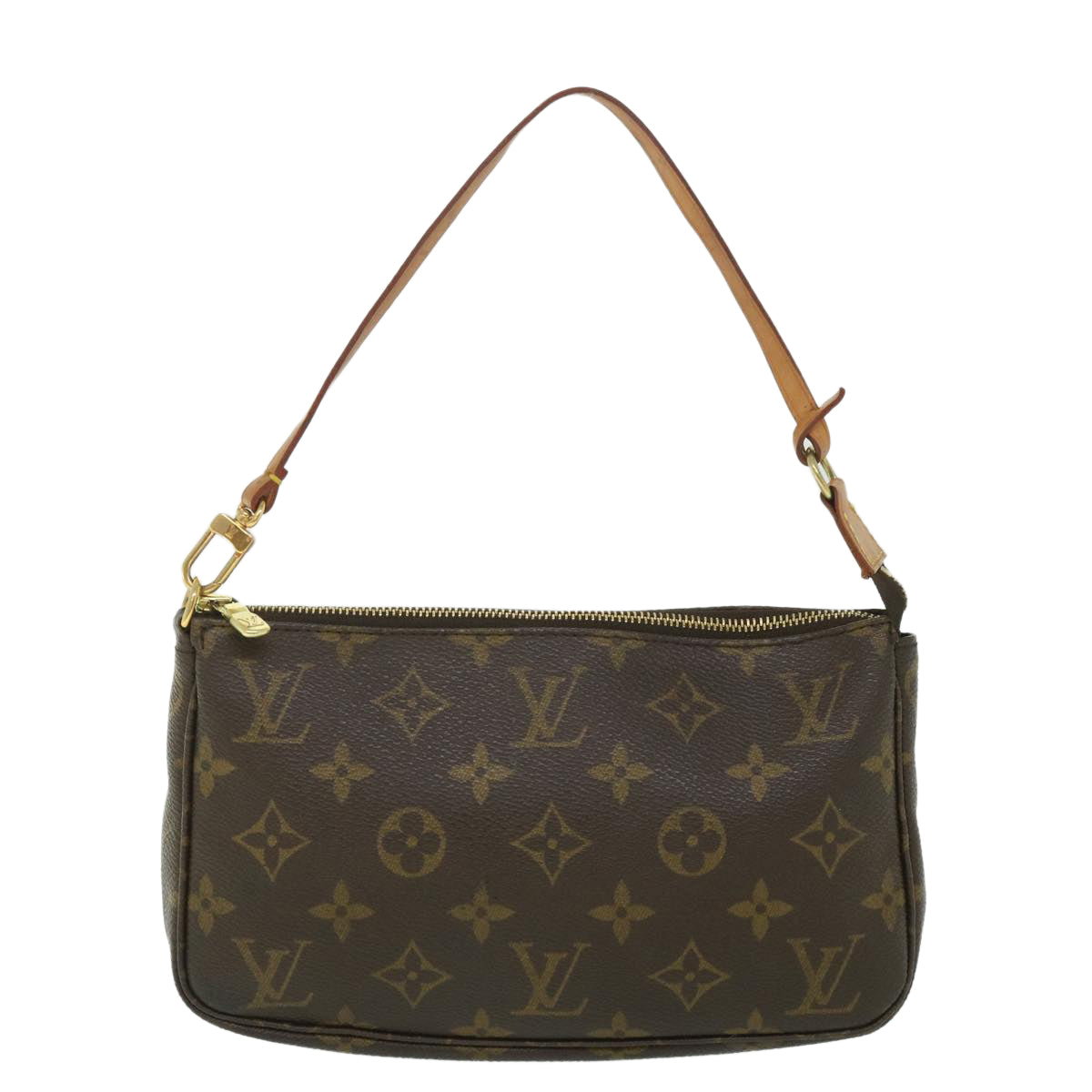 LOUIS VUITTON Monogram Pochette Accessoires Pouch M51980 LV Auth yk8852