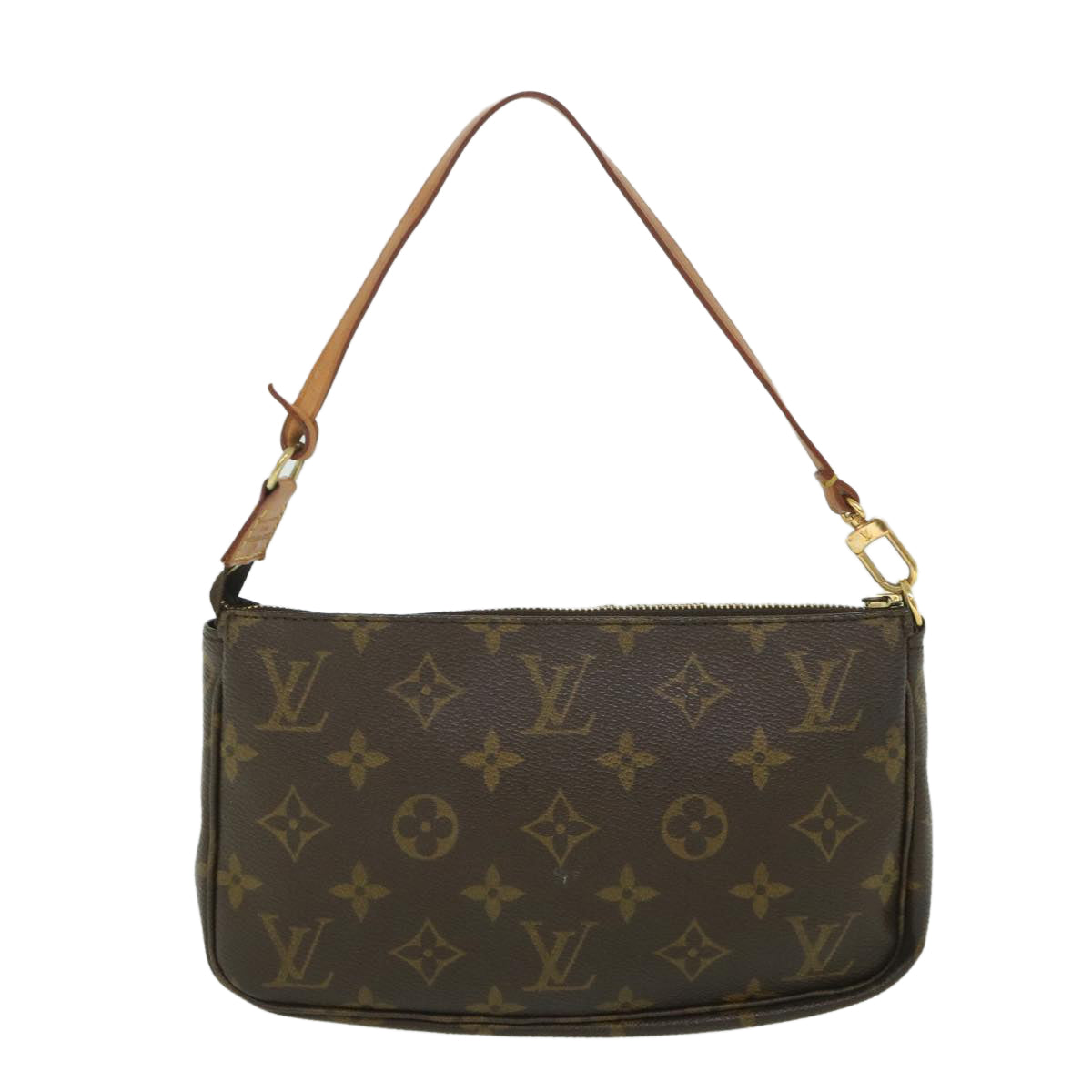 LOUIS VUITTON Monogram Pochette Accessoires Pouch M51980 LV Auth yk8852