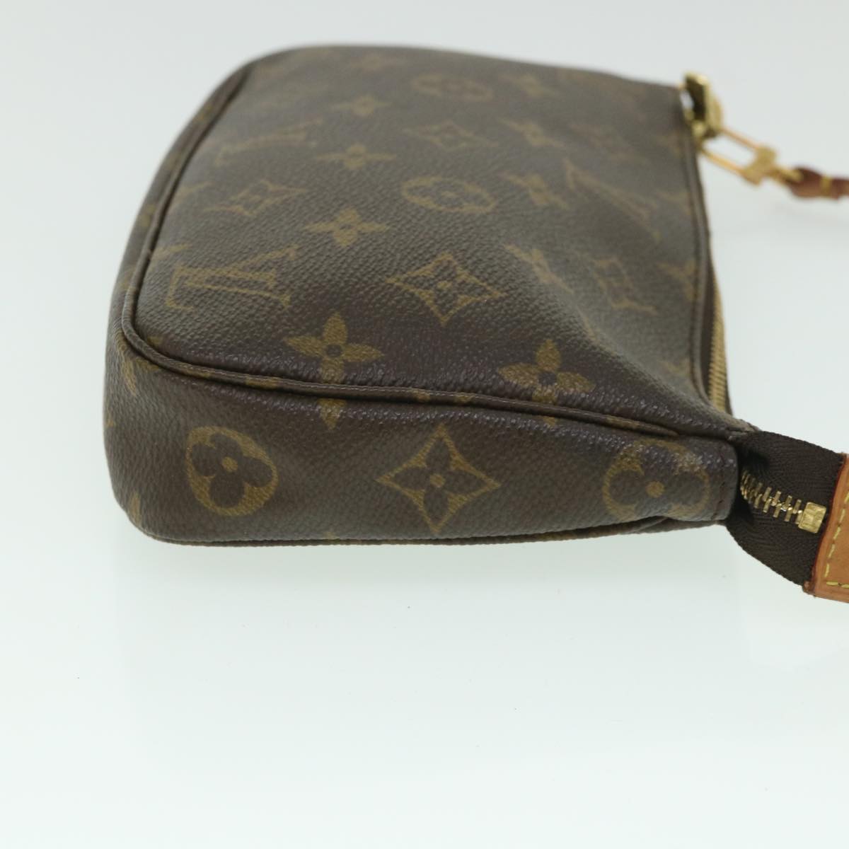 LOUIS VUITTON Monogram Pochette Accessoires Pouch M51980 LV Auth yk8852