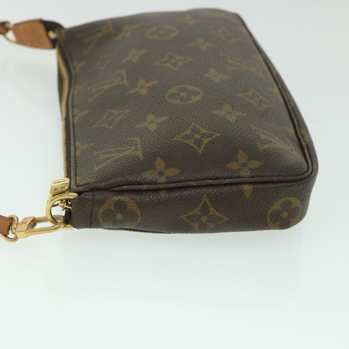 LOUIS VUITTON Monogram Pochette Accessoires Pouch M51980 LV Auth yk8852