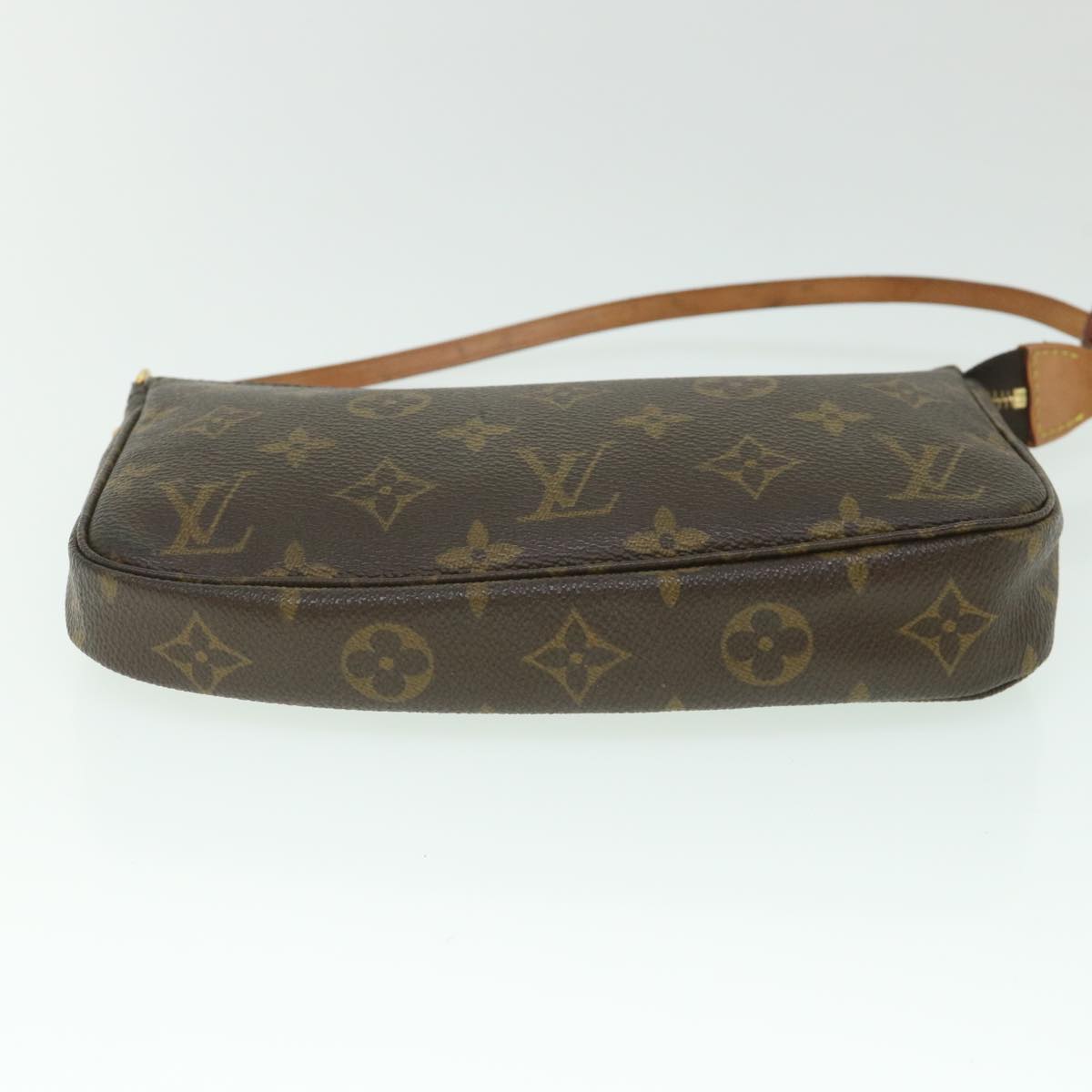 LOUIS VUITTON Monogram Pochette Accessoires Pouch M51980 LV Auth yk8852