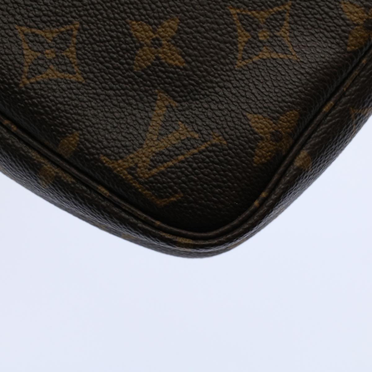 LOUIS VUITTON Monogram Pochette Accessoires Pouch M51980 LV Auth yk8973