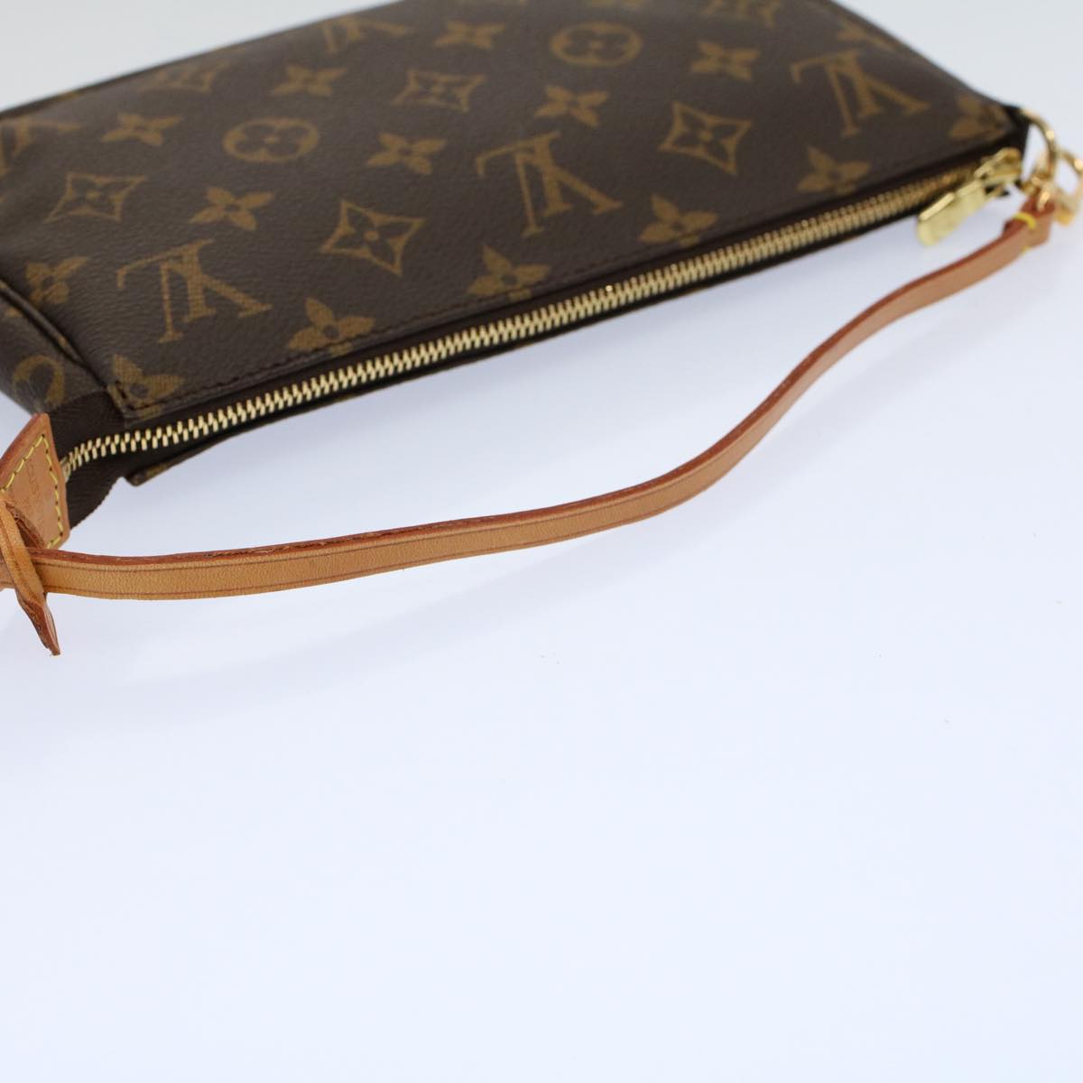 LOUIS VUITTON Monogram Pochette Accessoires Pouch M51980 LV Auth yk8973