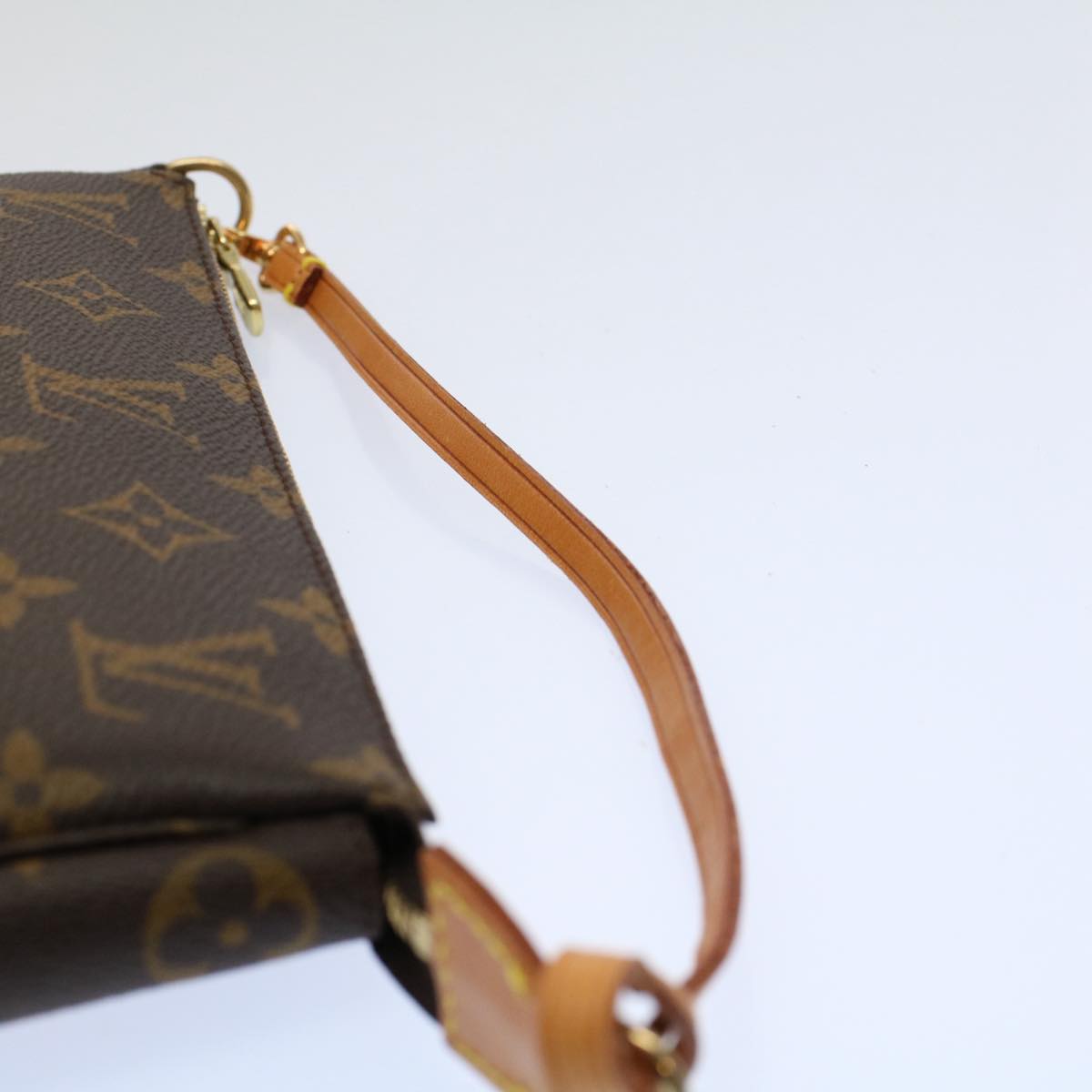 LOUIS VUITTON Monogram Pochette Accessoires Pouch M51980 LV Auth yk8973