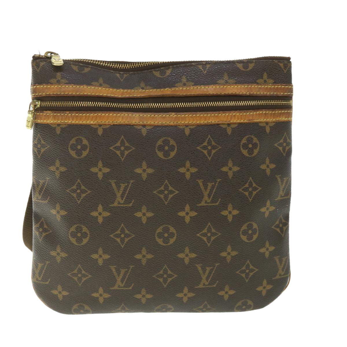 LOUIS VUITTON Monogram Pochette Bosphore Shoulder Bag M40044 LV Auth yk8977