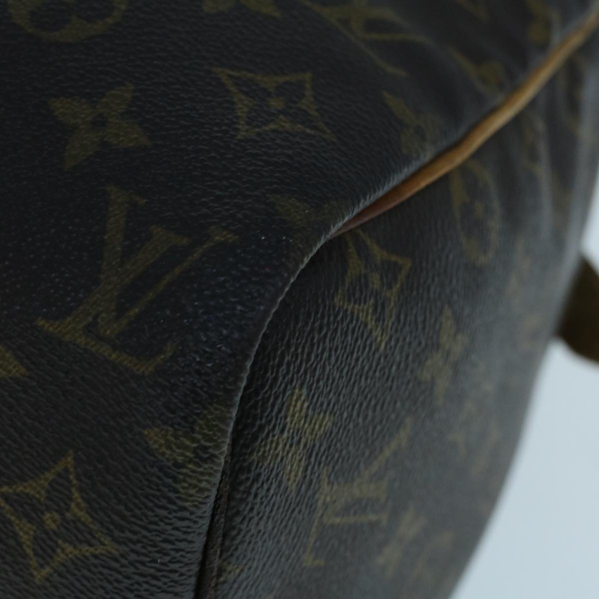 LOUIS VUITTON Monogram Sac Souple 35 Boston Bag M41626 LV Auth yk9055