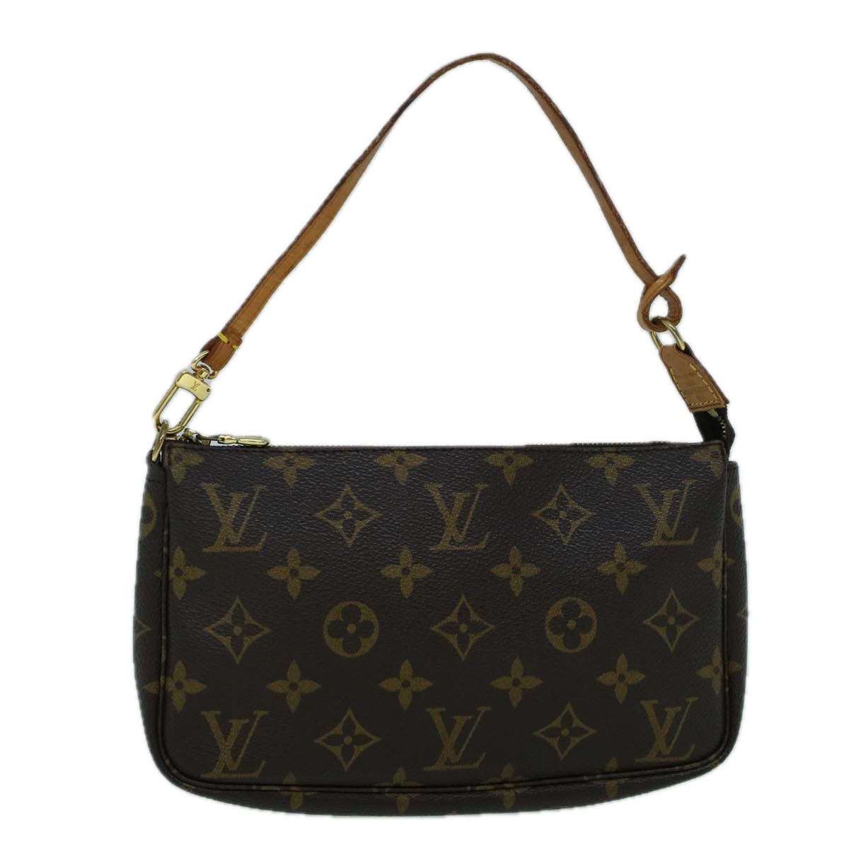 LOUIS VUITTON Monogram Pochette Accessoires Pouch M51980 LV Auth yk9144