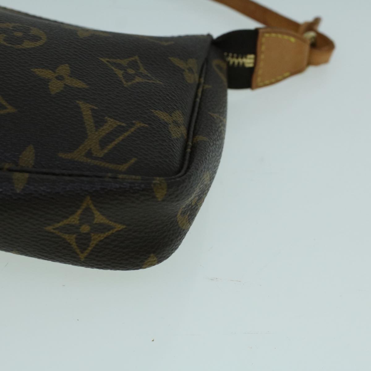 LOUIS VUITTON Monogram Pochette Accessoires Pouch M51980 LV Auth yk9144