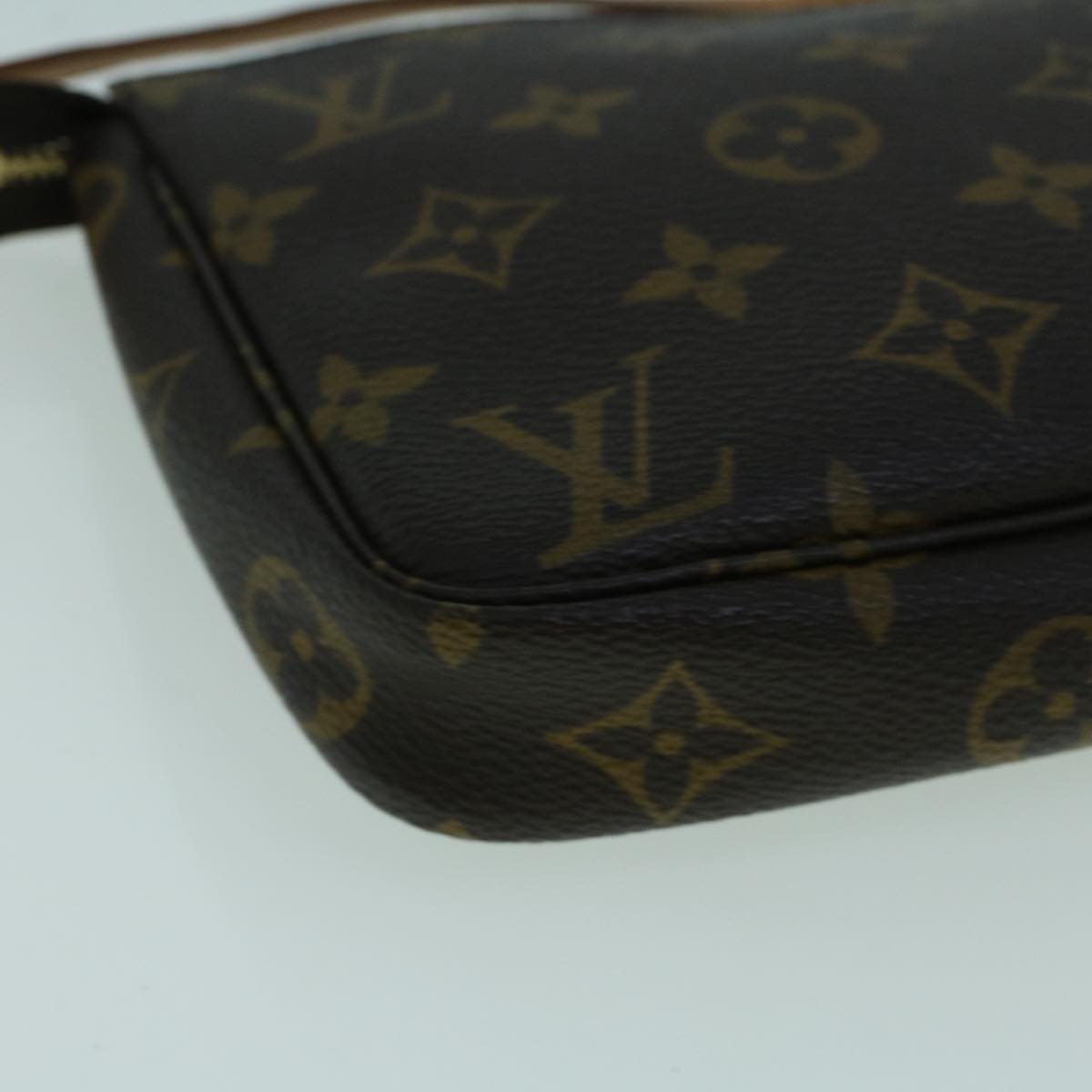 LOUIS VUITTON Monogram Pochette Accessoires Pouch M51980 LV Auth yk9144