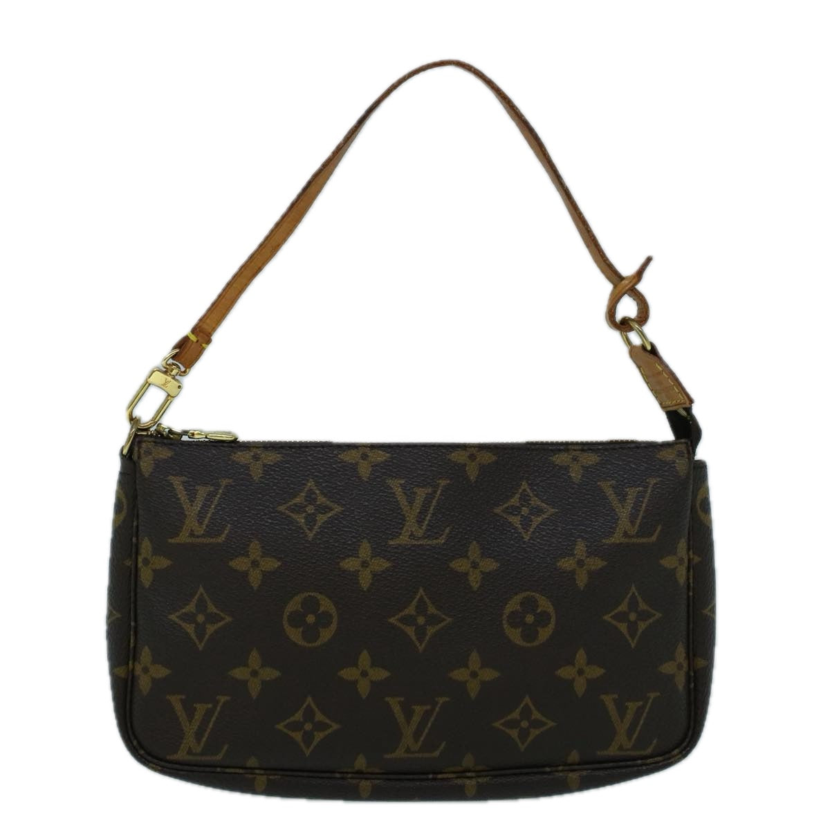 LOUIS VUITTON Monogram Pochette Accessoires Pouch M51980 LV Auth yk9144