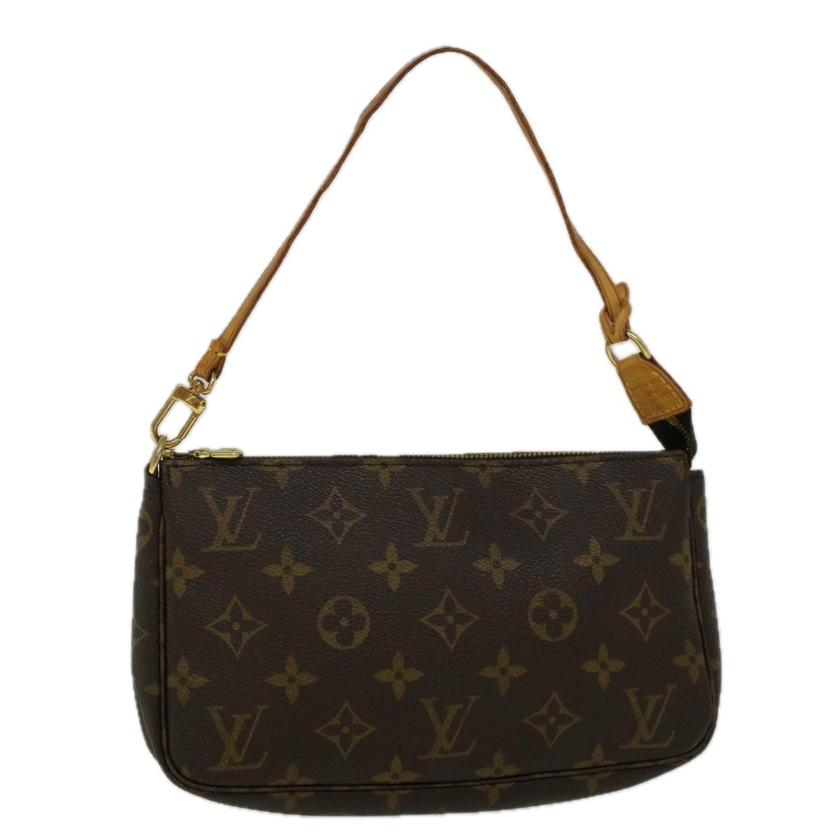 LOUIS VUITTON Monogram Pochette Accessoires Pouch M51980 LV Auth yk9146