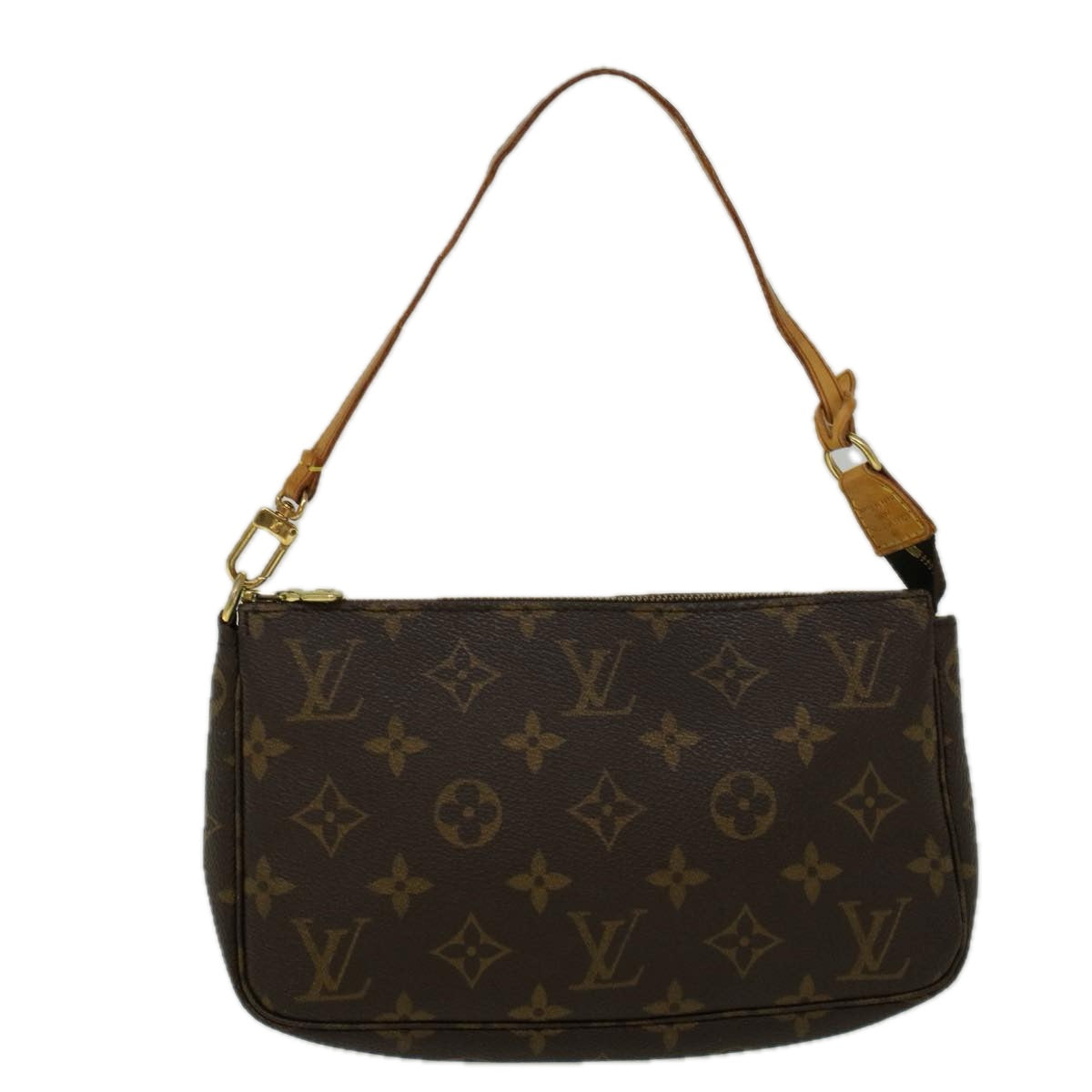 LOUIS VUITTON Monogram Pochette Accessoires Pouch M51980 LV Auth yk9146