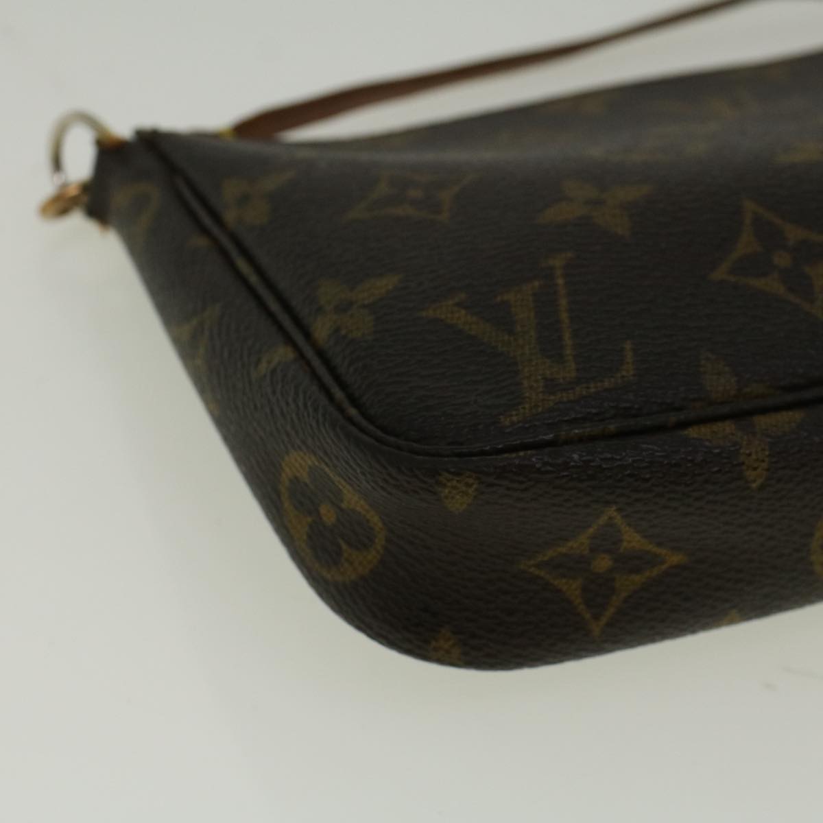 LOUIS VUITTON Monogram Pochette Accessoires Pouch M51980 LV Auth yk9160