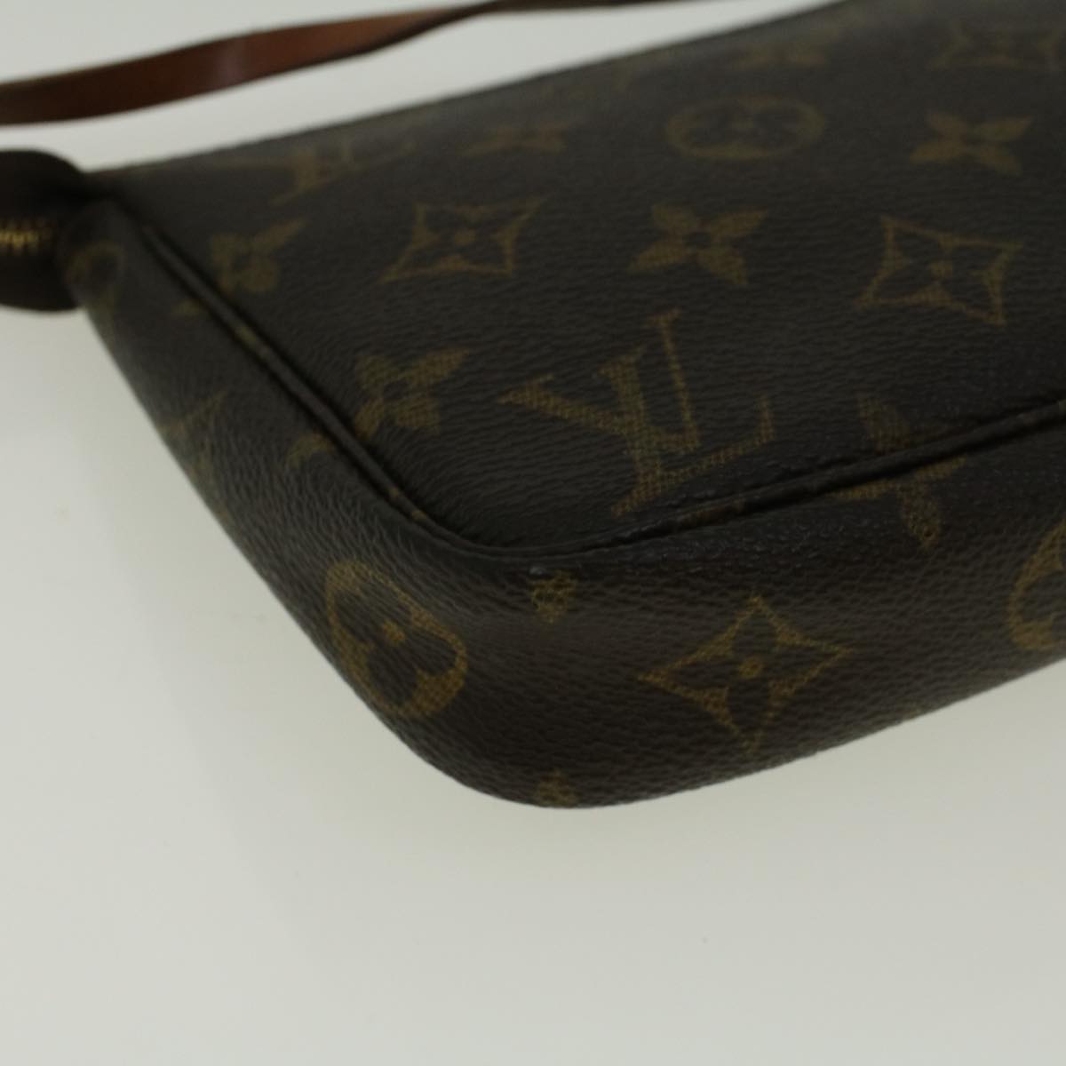 LOUIS VUITTON Monogram Pochette Accessoires Pouch M51980 LV Auth yk9160