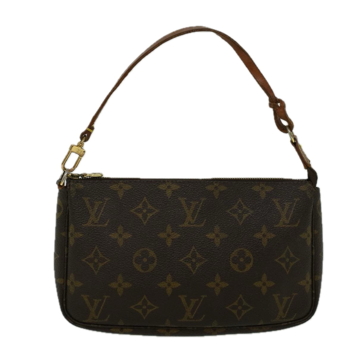 LOUIS VUITTON Monogram Pochette Accessoires Pouch M51980 LV Auth yk9160