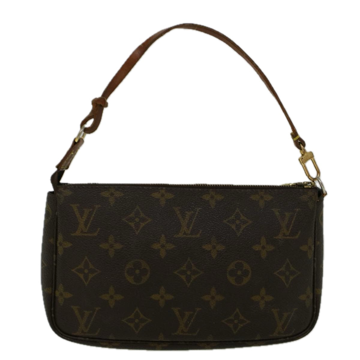 LOUIS VUITTON Monogram Pochette Accessoires Pouch M51980 LV Auth yk9160