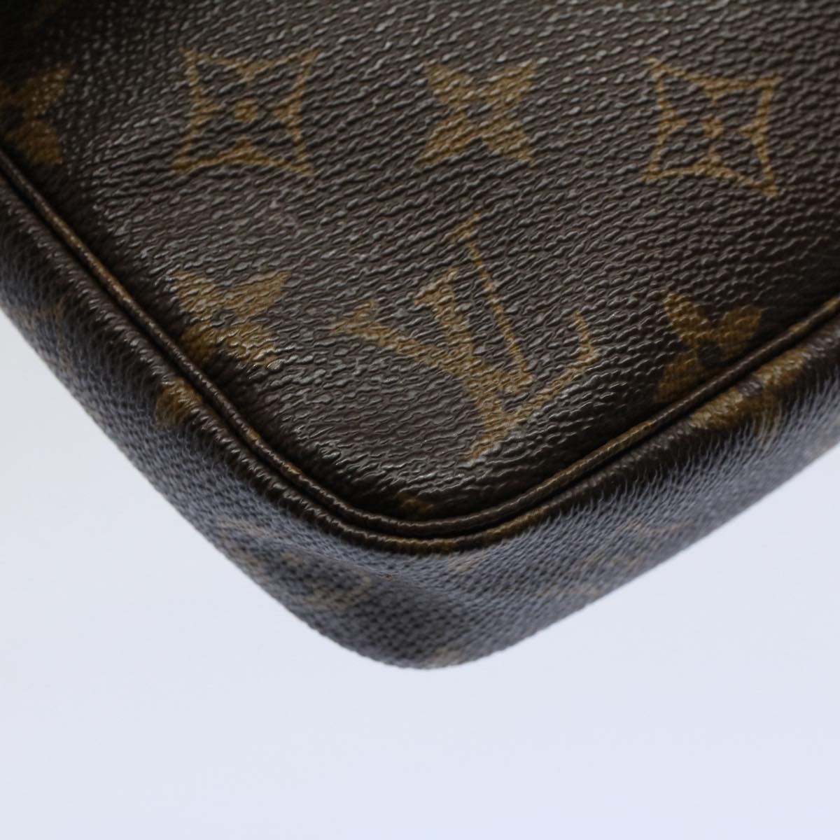 LOUIS VUITTON Monogram Pochette Accessoires Pouch M51980 LV Auth yk9189