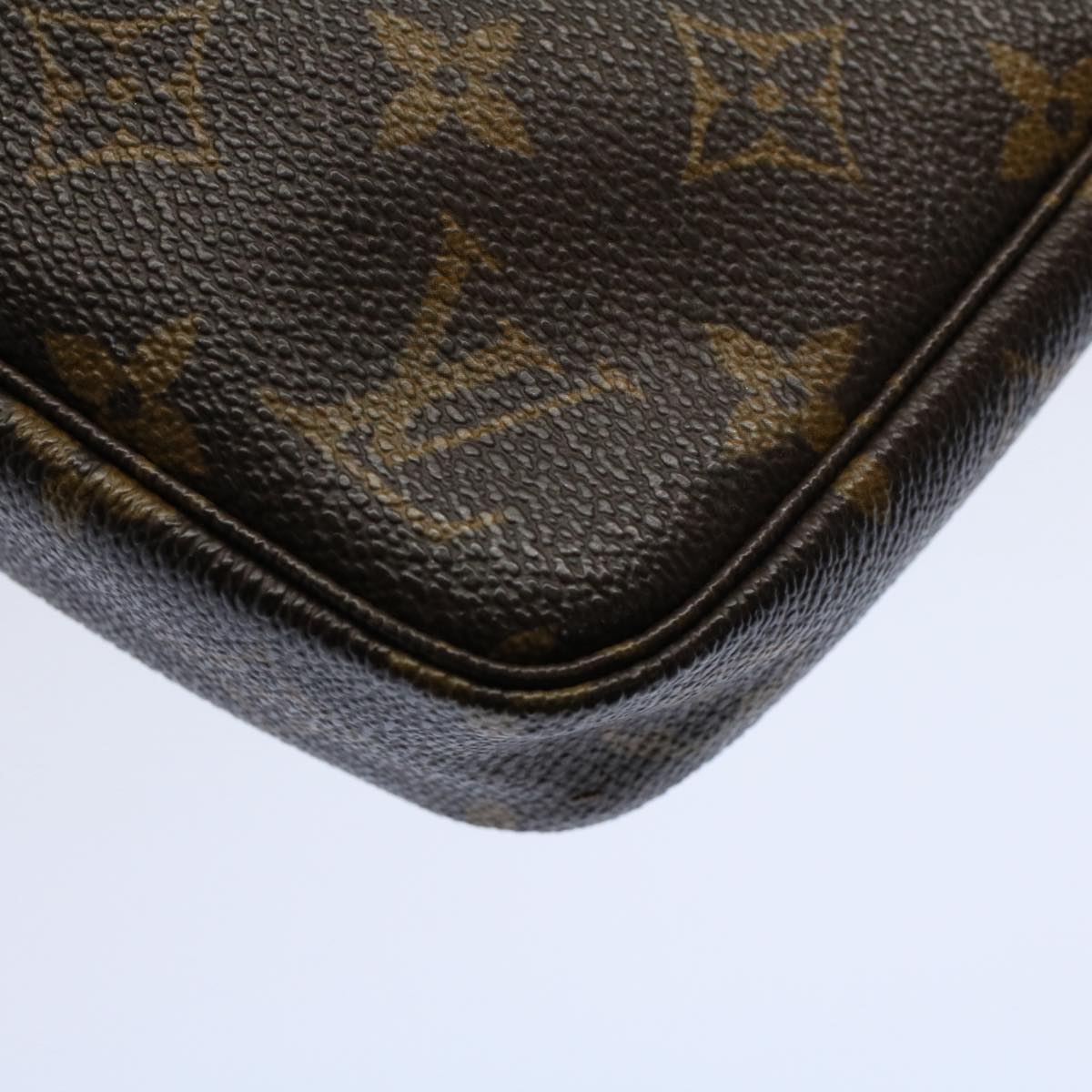 LOUIS VUITTON Monogram Pochette Accessoires Pouch M51980 LV Auth yk9189