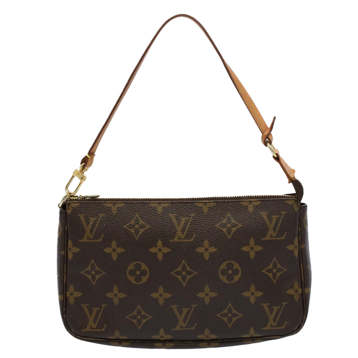 LOUIS VUITTON Monogram Pochette Accessoires Pouch M51980 LV Auth yk9189