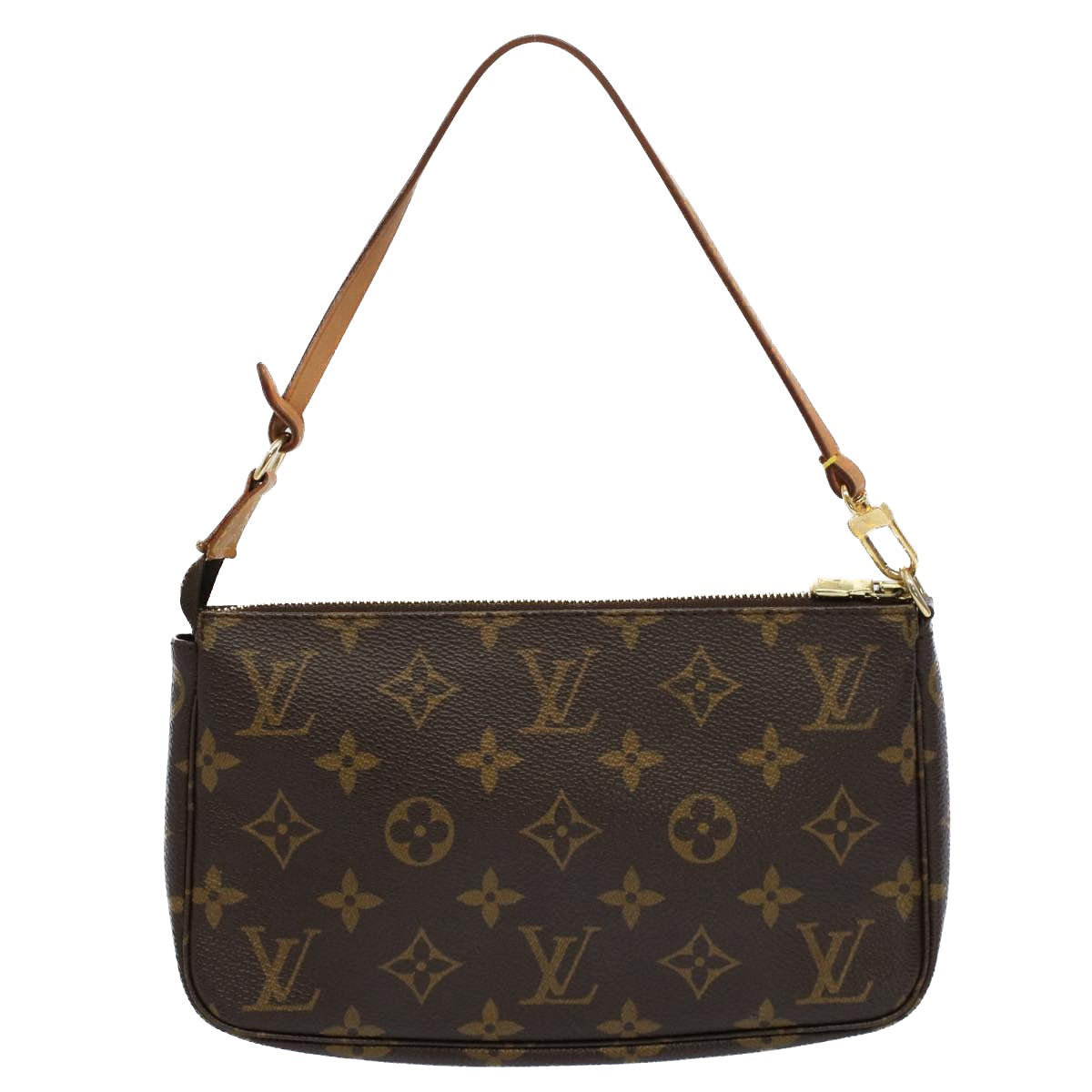 LOUIS VUITTON Monogram Pochette Accessoires Pouch M51980 LV Auth yk9189