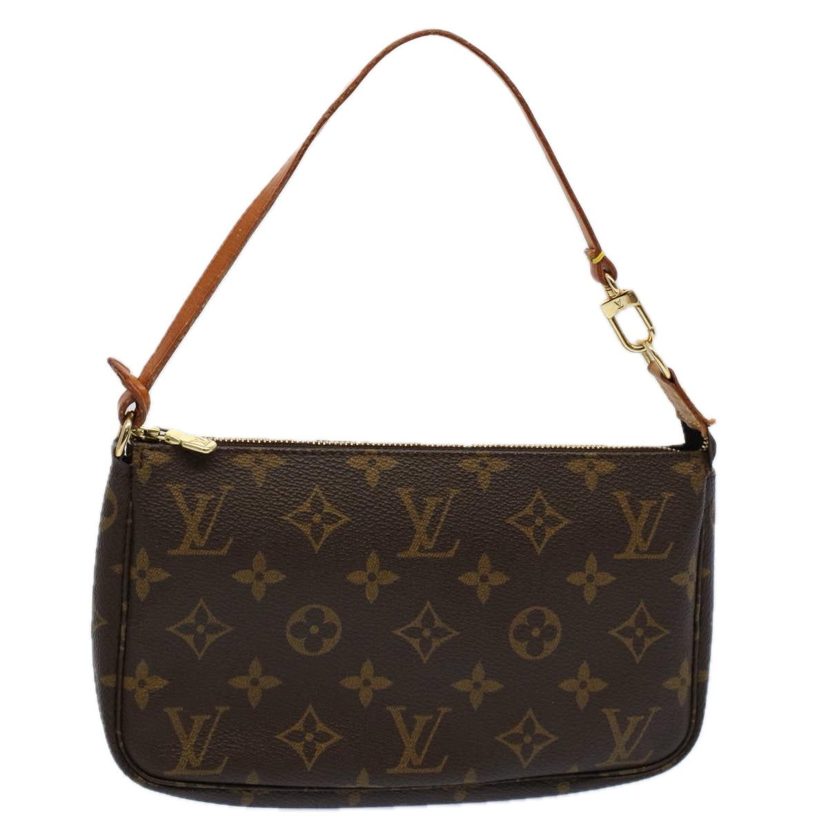 LOUIS VUITTON Monogram Pochette Accessoires Pouch M51980 LV Auth yk9212