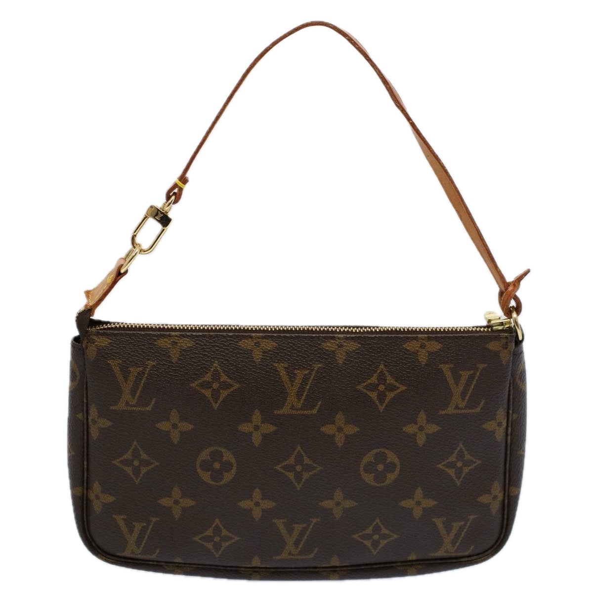 LOUIS VUITTON Monogram Pochette Accessoires Pouch M51980 LV Auth yk9212