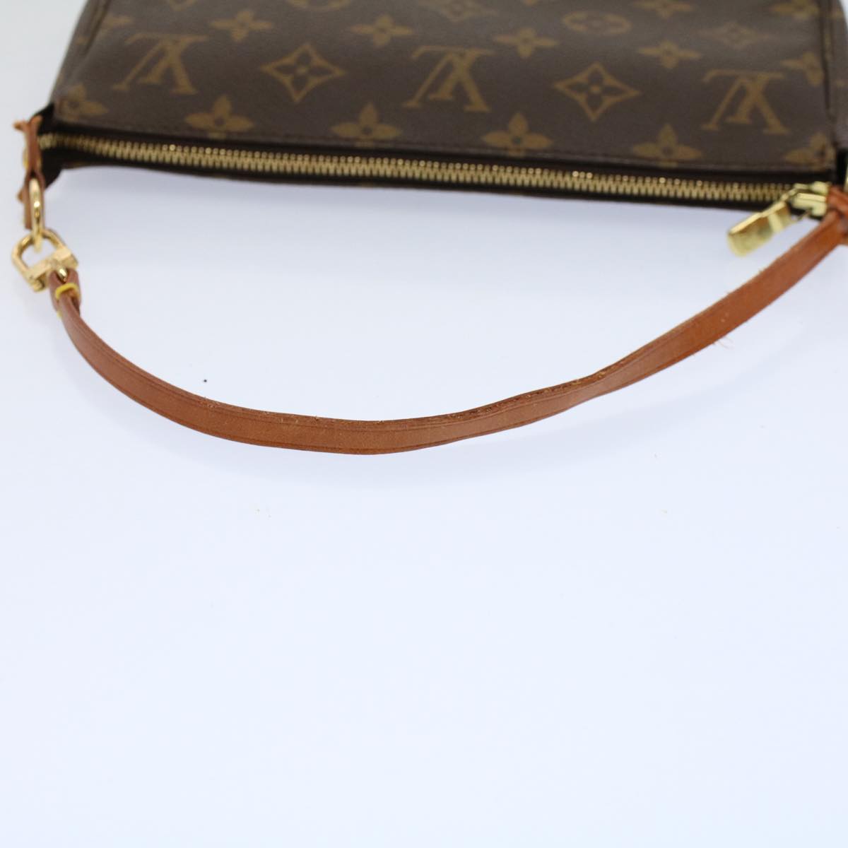 LOUIS VUITTON Monogram Pochette Accessoires Pouch M51980 LV Auth yk9212