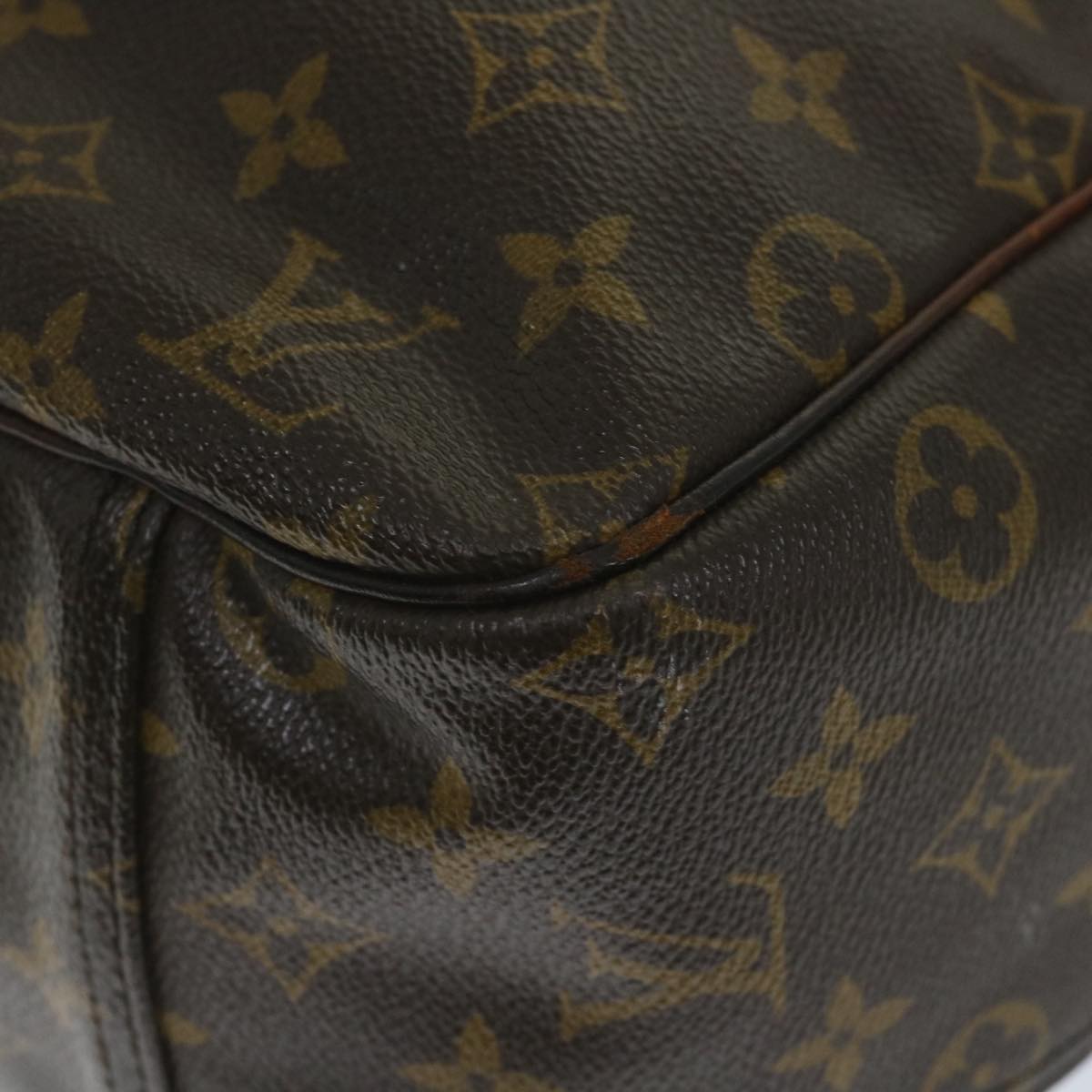 LOUIS VUITTON Monogram Excursion Hand Bag M41450 LV Auth yk9227