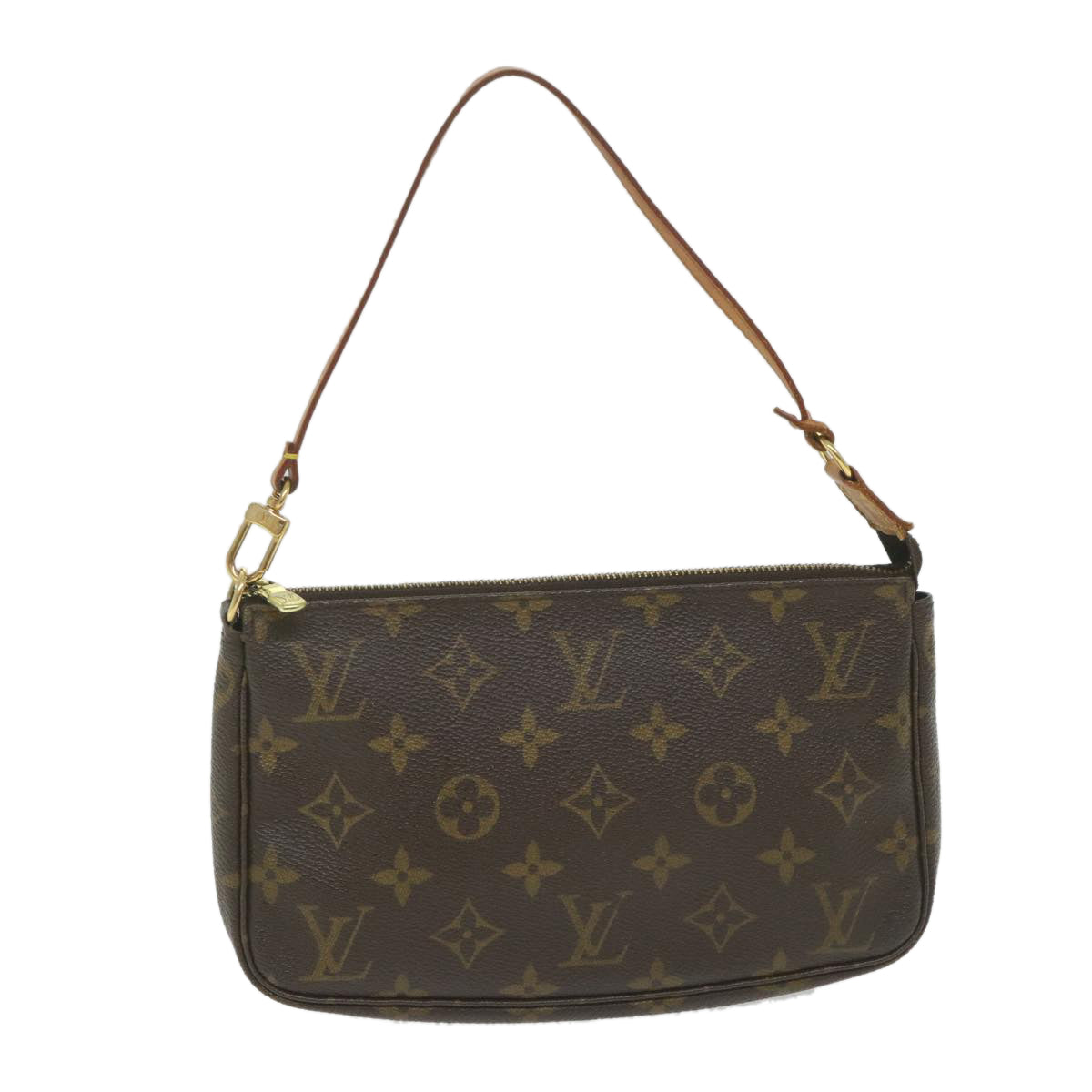 LOUIS VUITTON Monogram Pochette Accessoires Pouch M51980 LV Auth yk9243