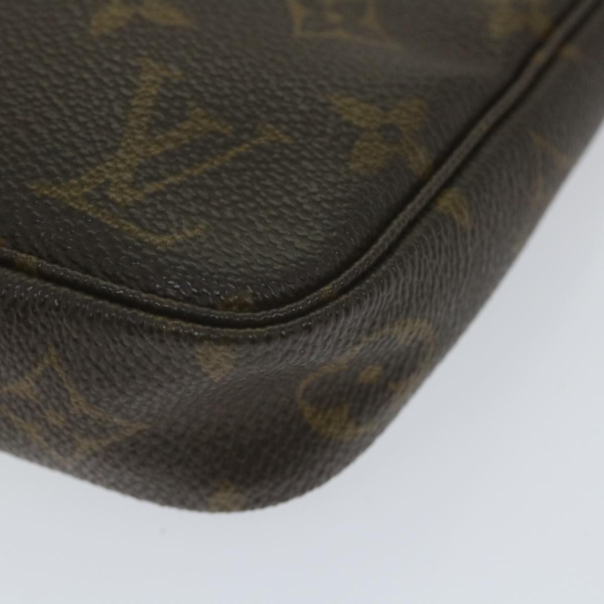 LOUIS VUITTON Monogram Pochette Accessoires Pouch M51980 LV Auth yk9243