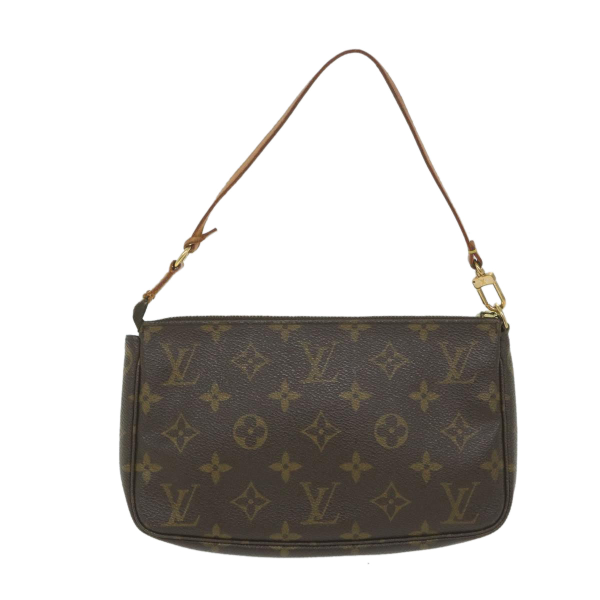 LOUIS VUITTON Monogram Pochette Accessoires Pouch M51980 LV Auth yk9243