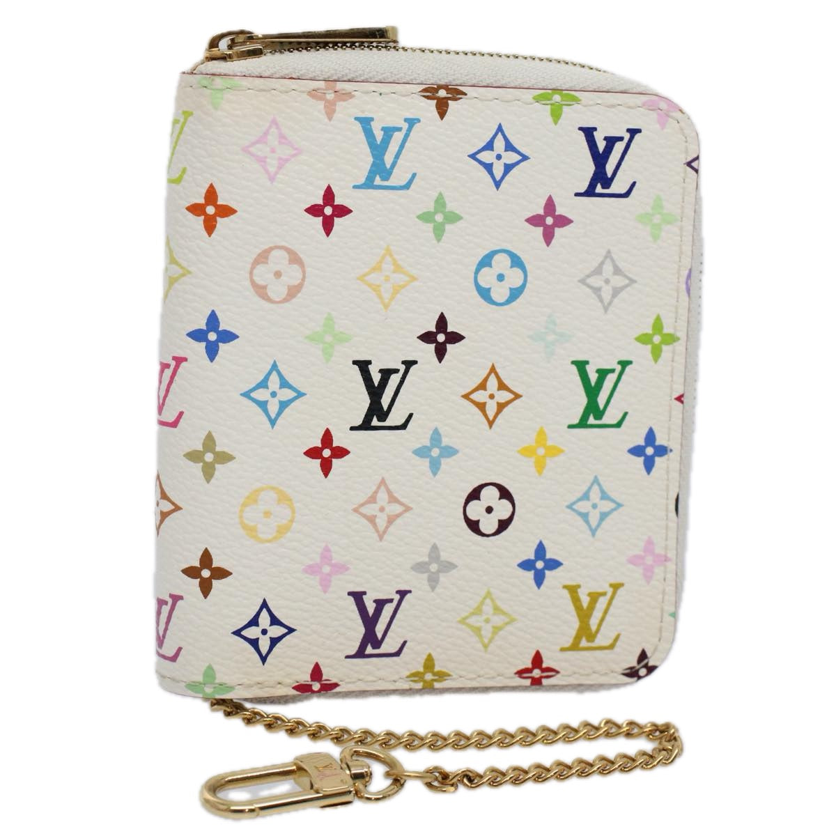 LOUIS VUITTON Multicolor Agenda Mini Zippe Day Planner Cover R21046 Auth yk9248A