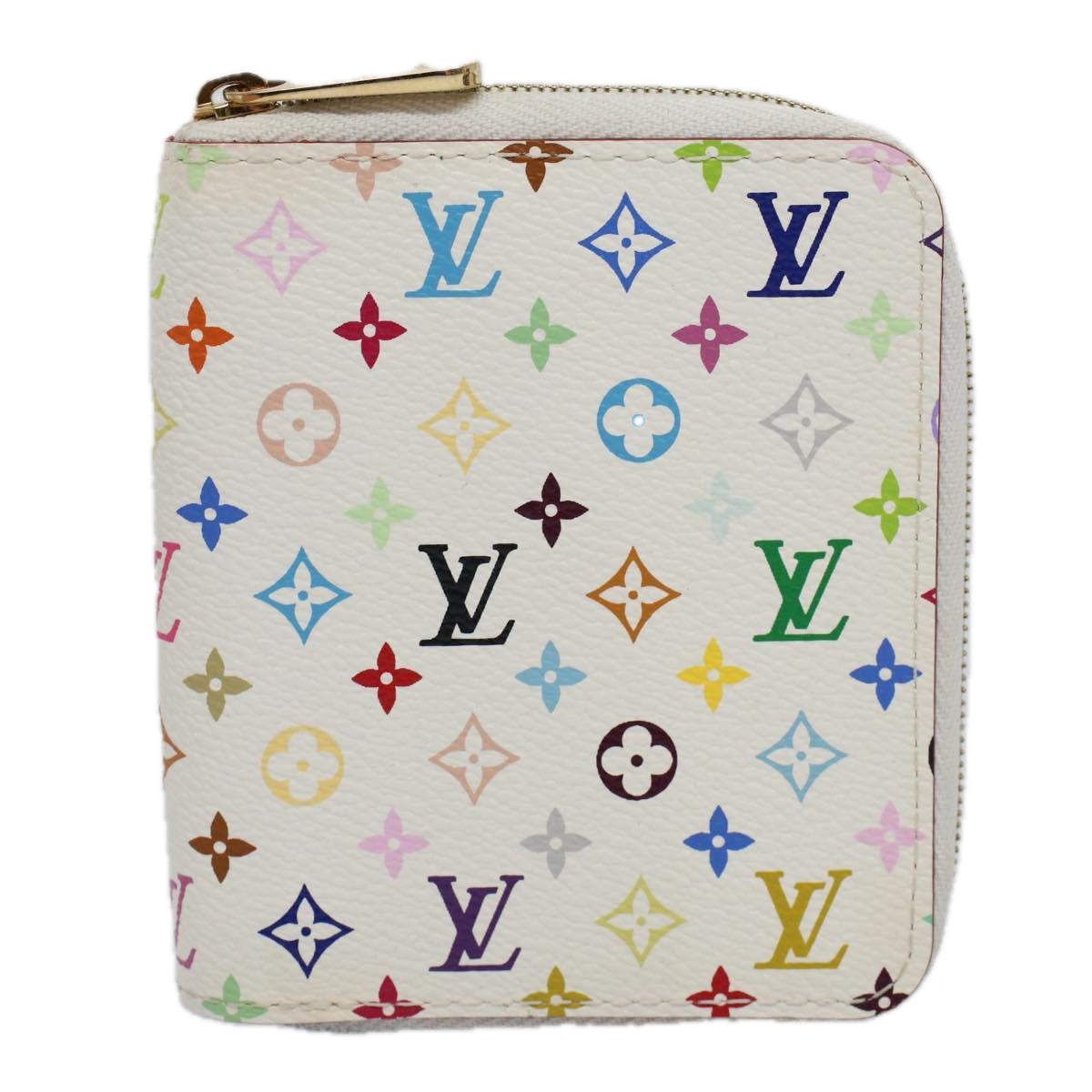 LOUIS VUITTON Multicolor Agenda Mini Zippe Day Planner Cover R21046 Auth yk9248A