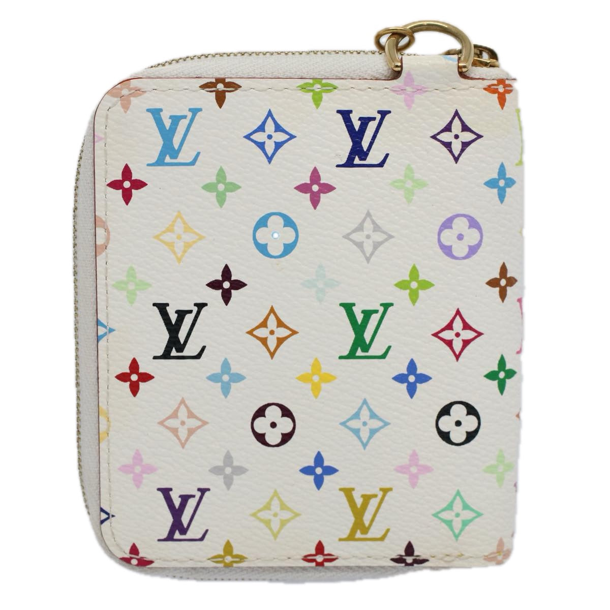 LOUIS VUITTON Multicolor Agenda Mini Zippe Day Planner Cover R21046 Auth yk9248A