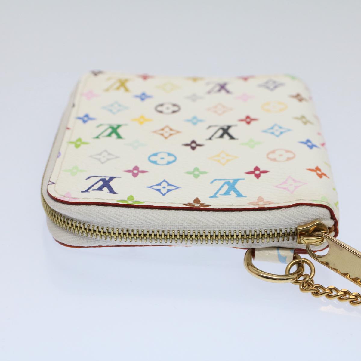 LOUIS VUITTON Multicolor Agenda Mini Zippe Day Planner Cover R21046 Auth yk9248A