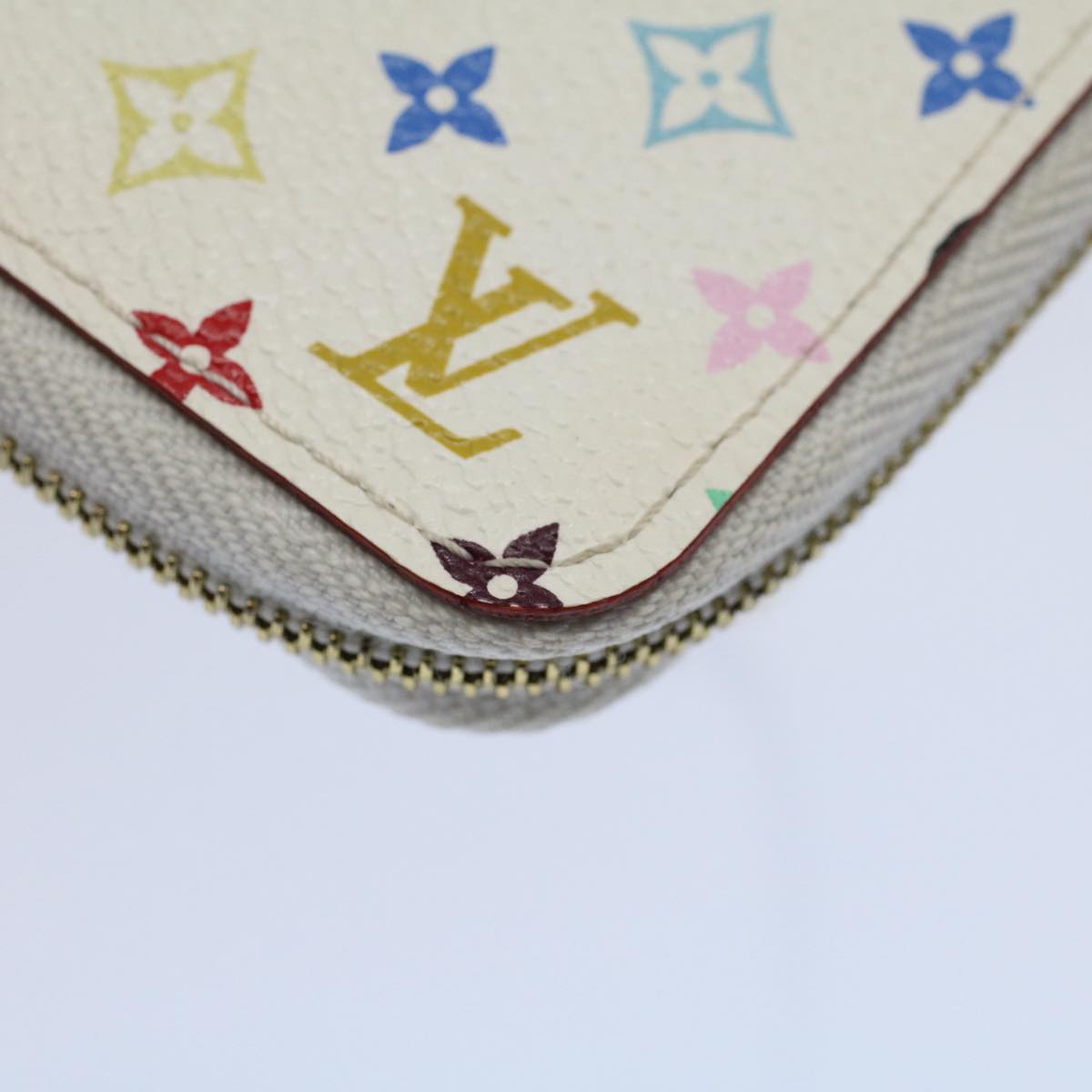 LOUIS VUITTON Multicolor Agenda Mini Zippe Day Planner Cover R21046 Auth yk9248A