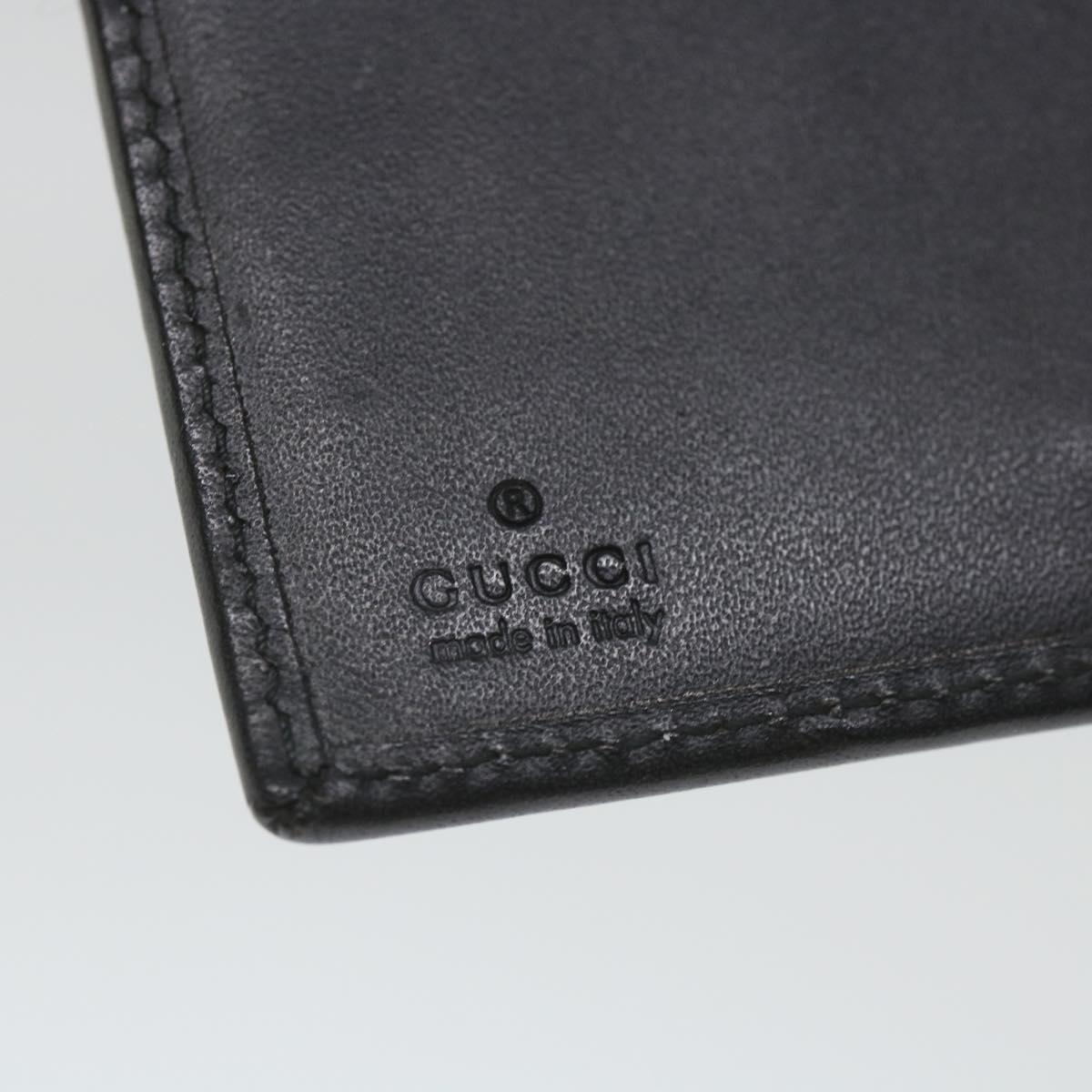 GUCCI GG Canvas Jackie Day Planner Cover Black 29966 Auth yk9257