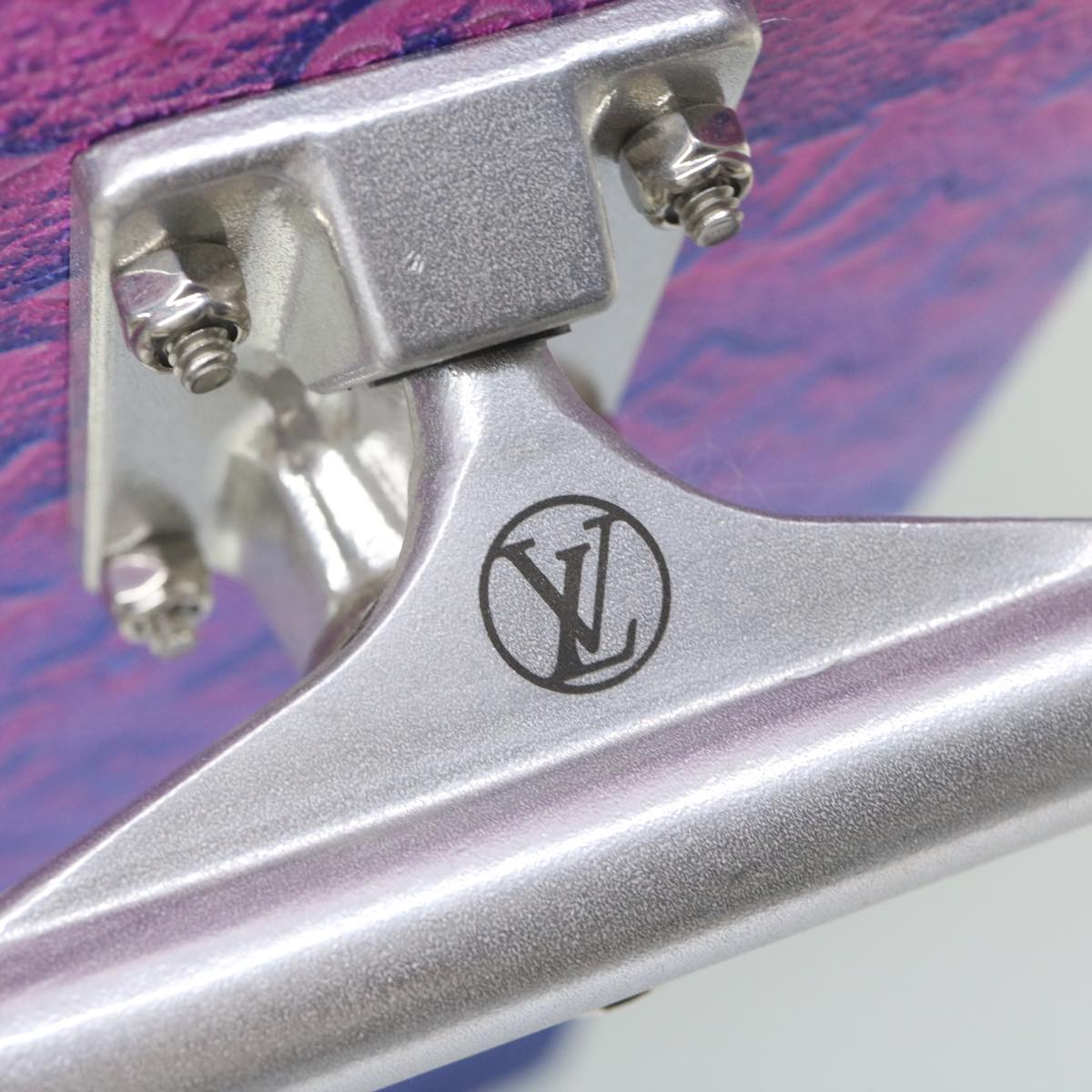 LOUIS VUITTON Monogram Virgil Abloh Illusion Skateboard GI0740 LV Auth yk9275SM