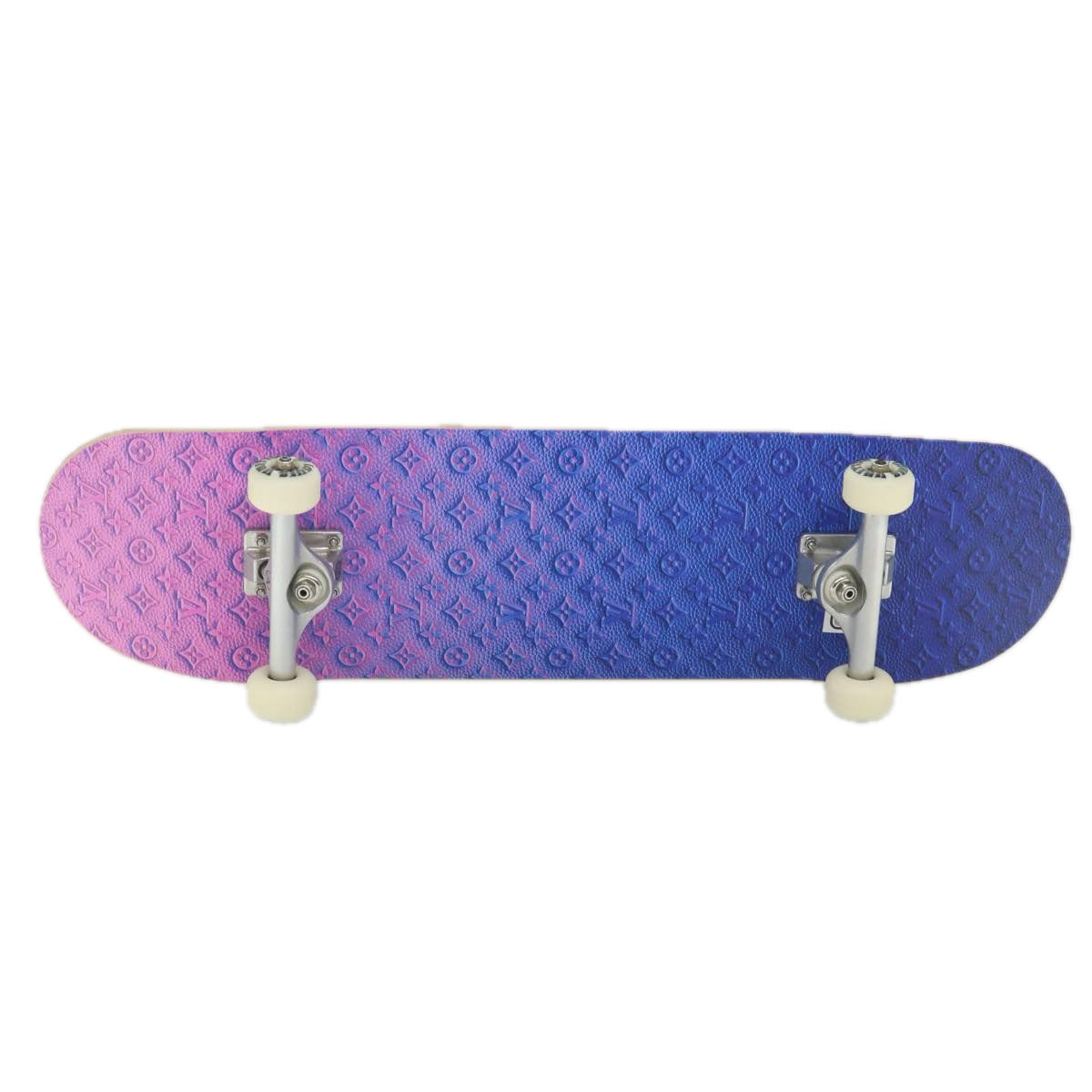 LOUIS VUITTON Monogram Virgil Abloh Illusion Skateboard GI0740 LV Auth yk9275SM