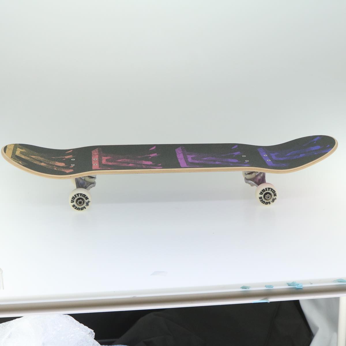LOUIS VUITTON Monogram Virgil Abloh Illusion Skateboard GI0740 LV Auth yk9275SM