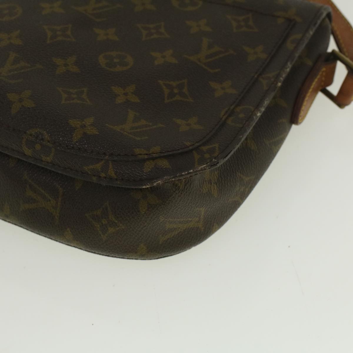 LOUIS VUITTON Monogram Saint Cloud GM Shoulder Bag M51242 LV Auth yk9293