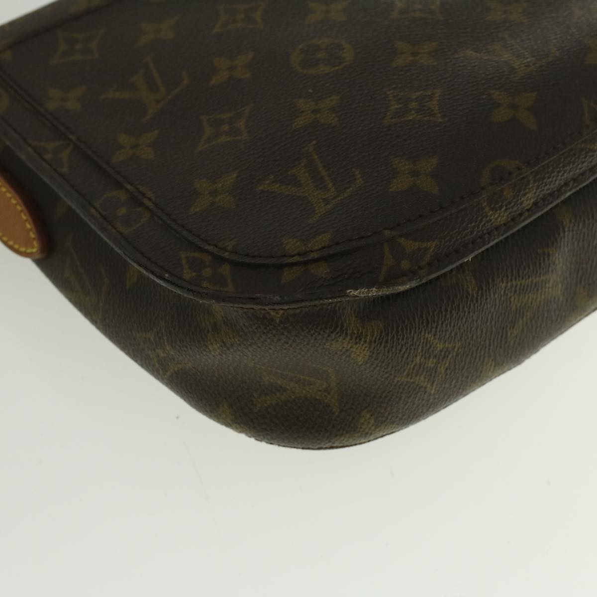 LOUIS VUITTON Monogram Saint Cloud GM Shoulder Bag M51242 LV Auth yk9293