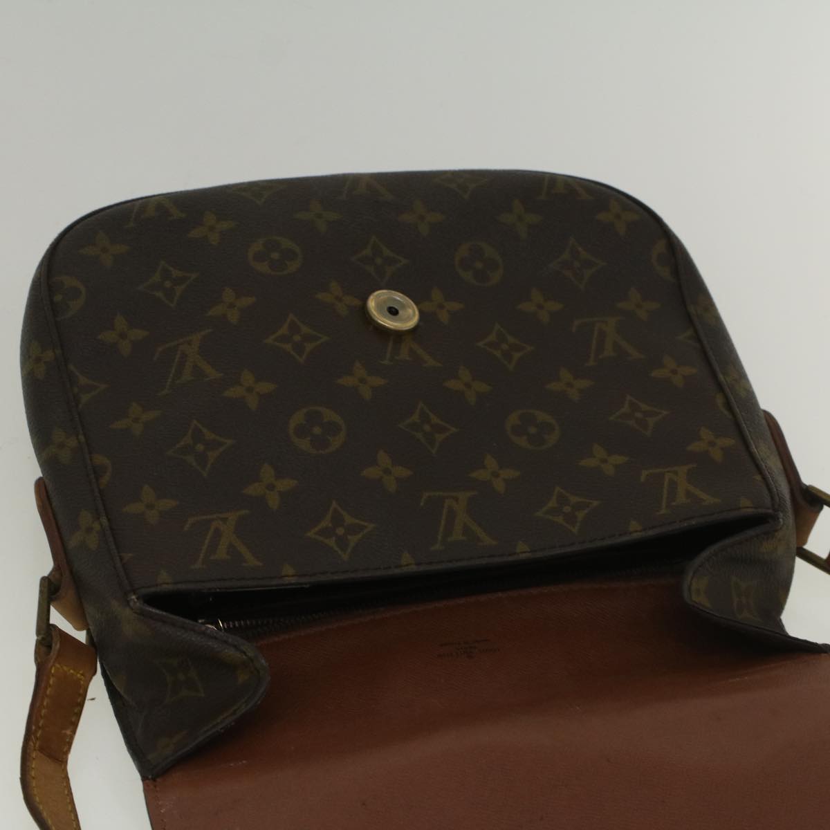 LOUIS VUITTON Monogram Saint Cloud GM Shoulder Bag M51242 LV Auth yk9293