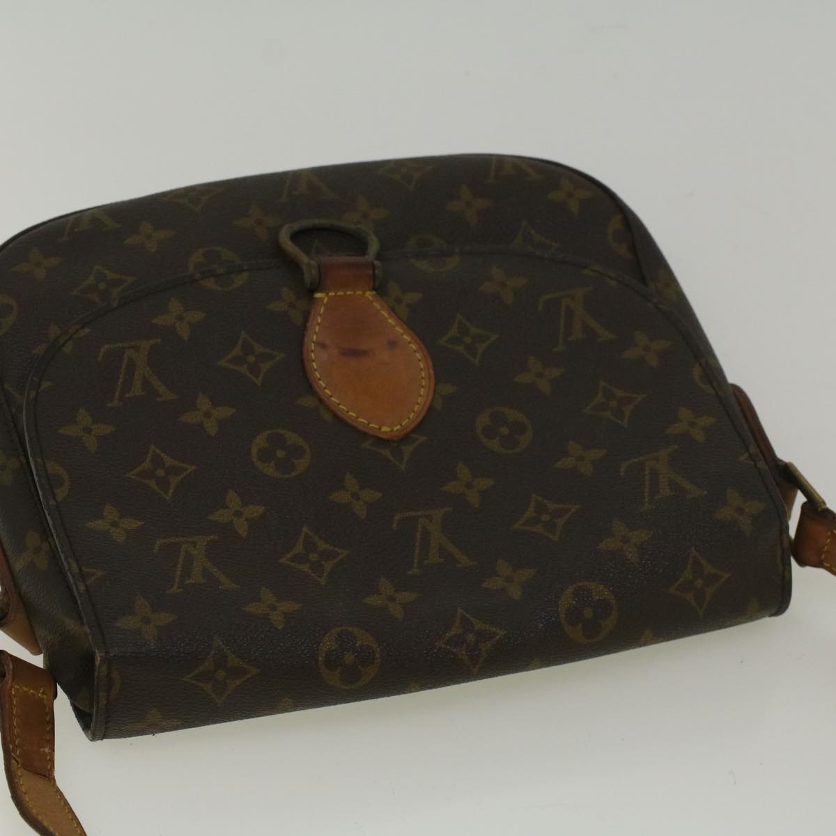 LOUIS VUITTON Monogram Saint Cloud GM Shoulder Bag M51242 LV Auth yk9293