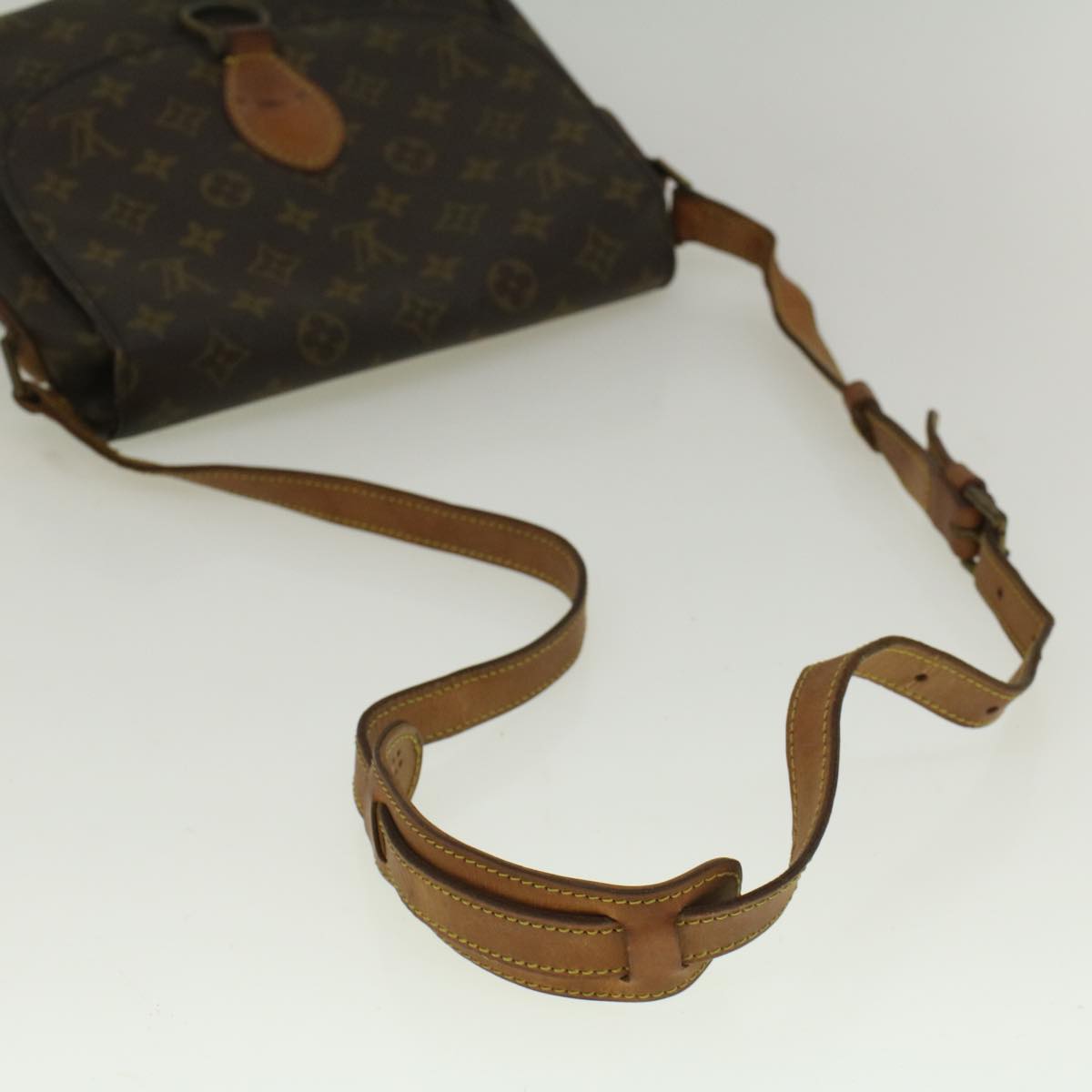 LOUIS VUITTON Monogram Saint Cloud GM Shoulder Bag M51242 LV Auth yk9293