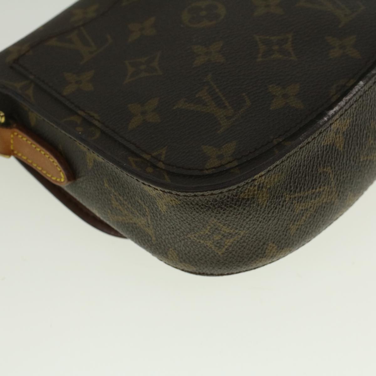 LOUIS VUITTON Monogram Saint Cloud MM Shoulder Bag M51243 LV Auth yk9353