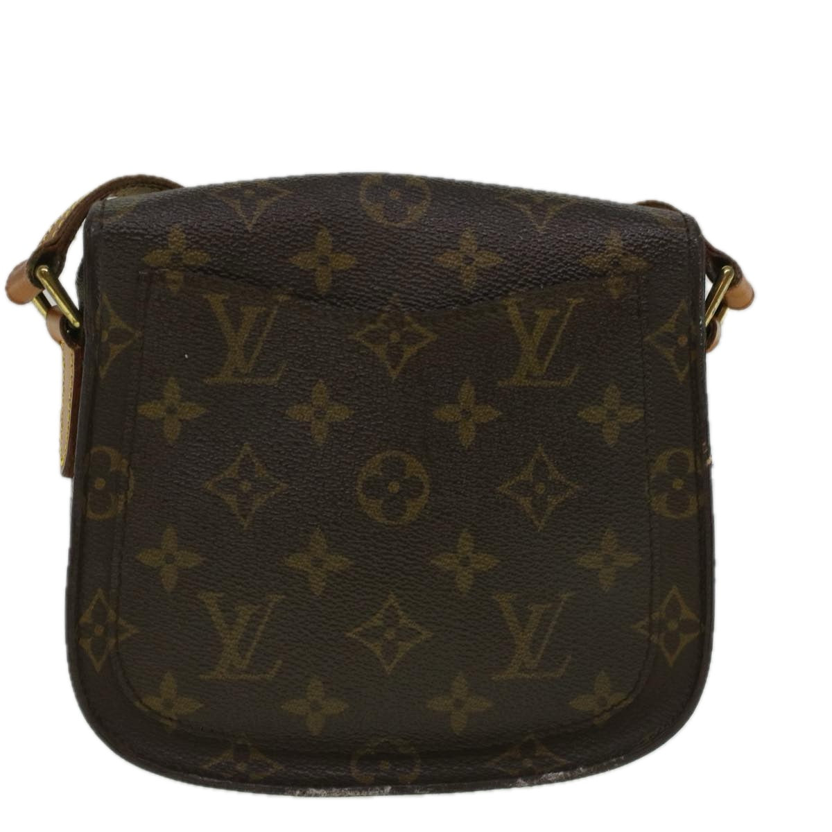 LOUIS VUITTON Monogram Saint Cloud MM Shoulder Bag M51243 LV Auth yk9353