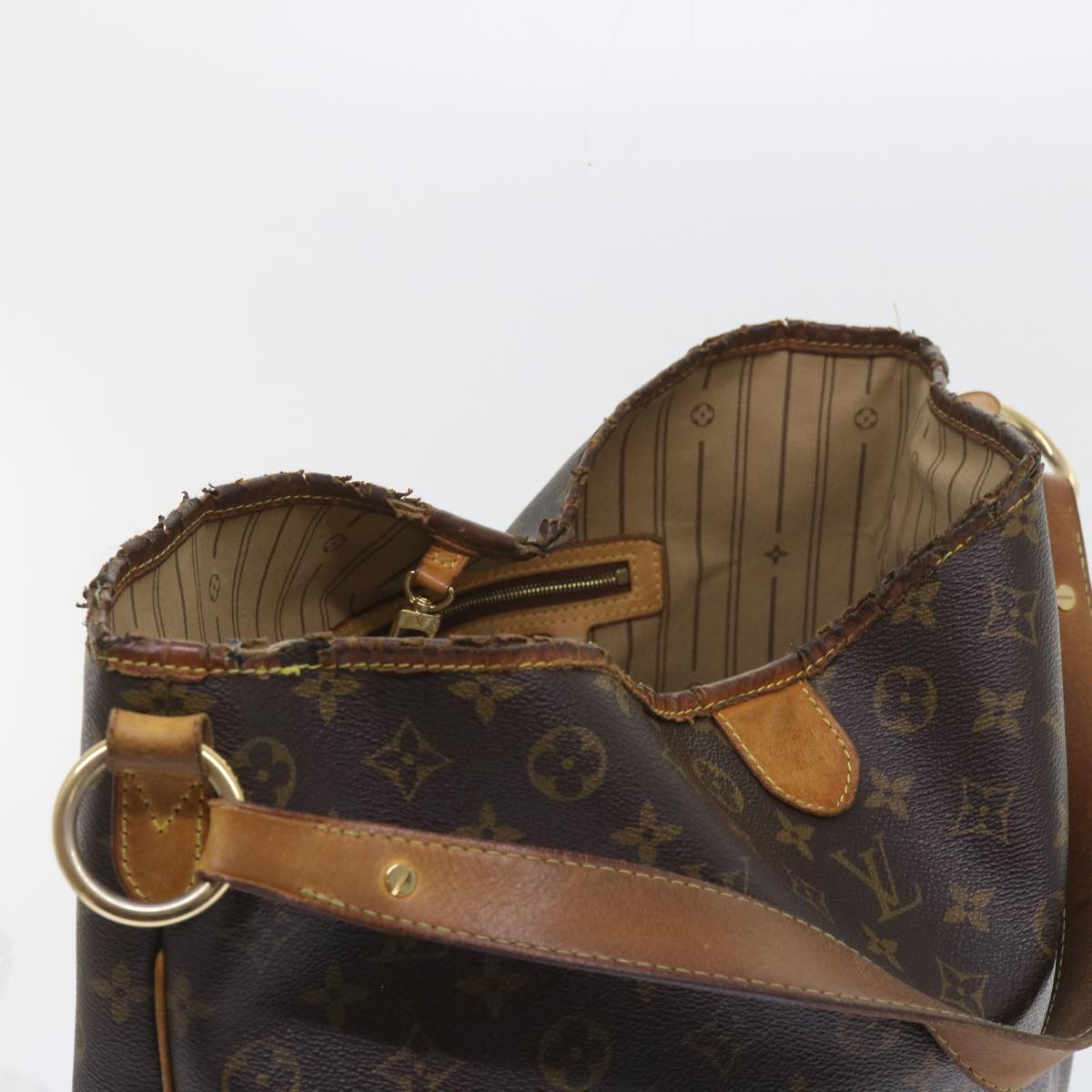 LOUIS VUITTON Monogram Delightful MM Shoulder Bag M40353 LV Auth yk9397